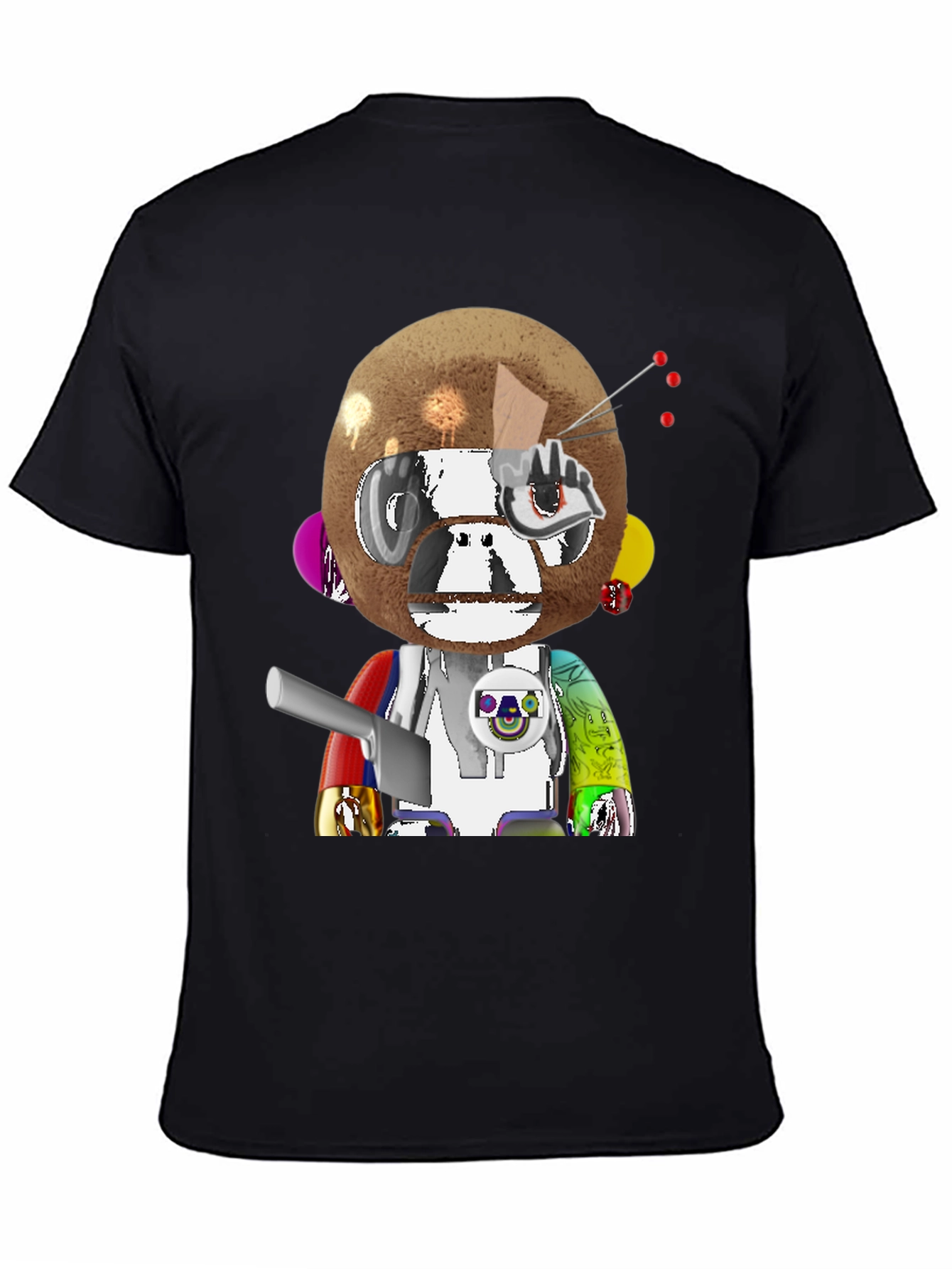 Cool Graphic Tee - Trendy Monkey Art