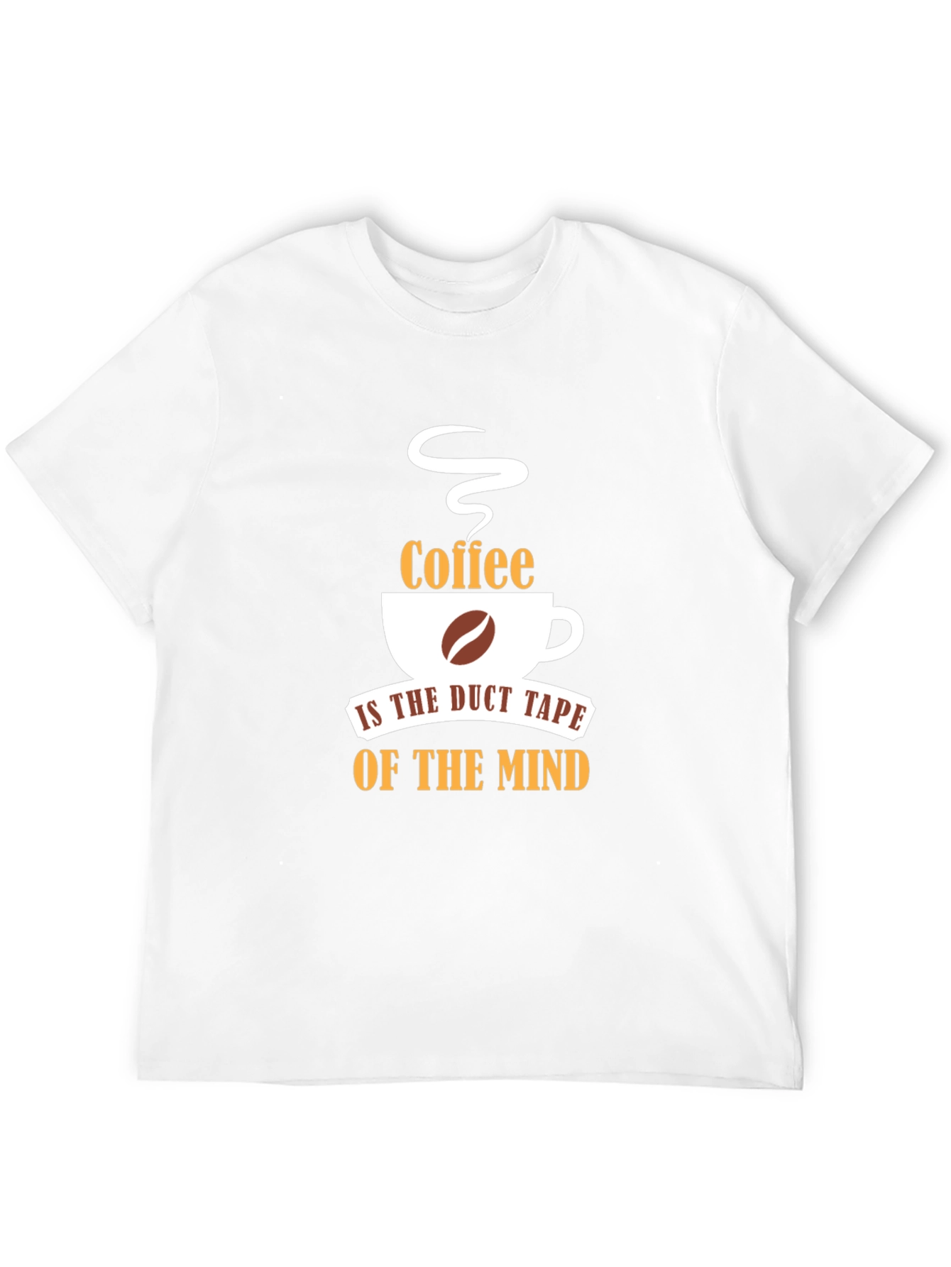 Coffee Duct Tape of the Mind Black Tee
