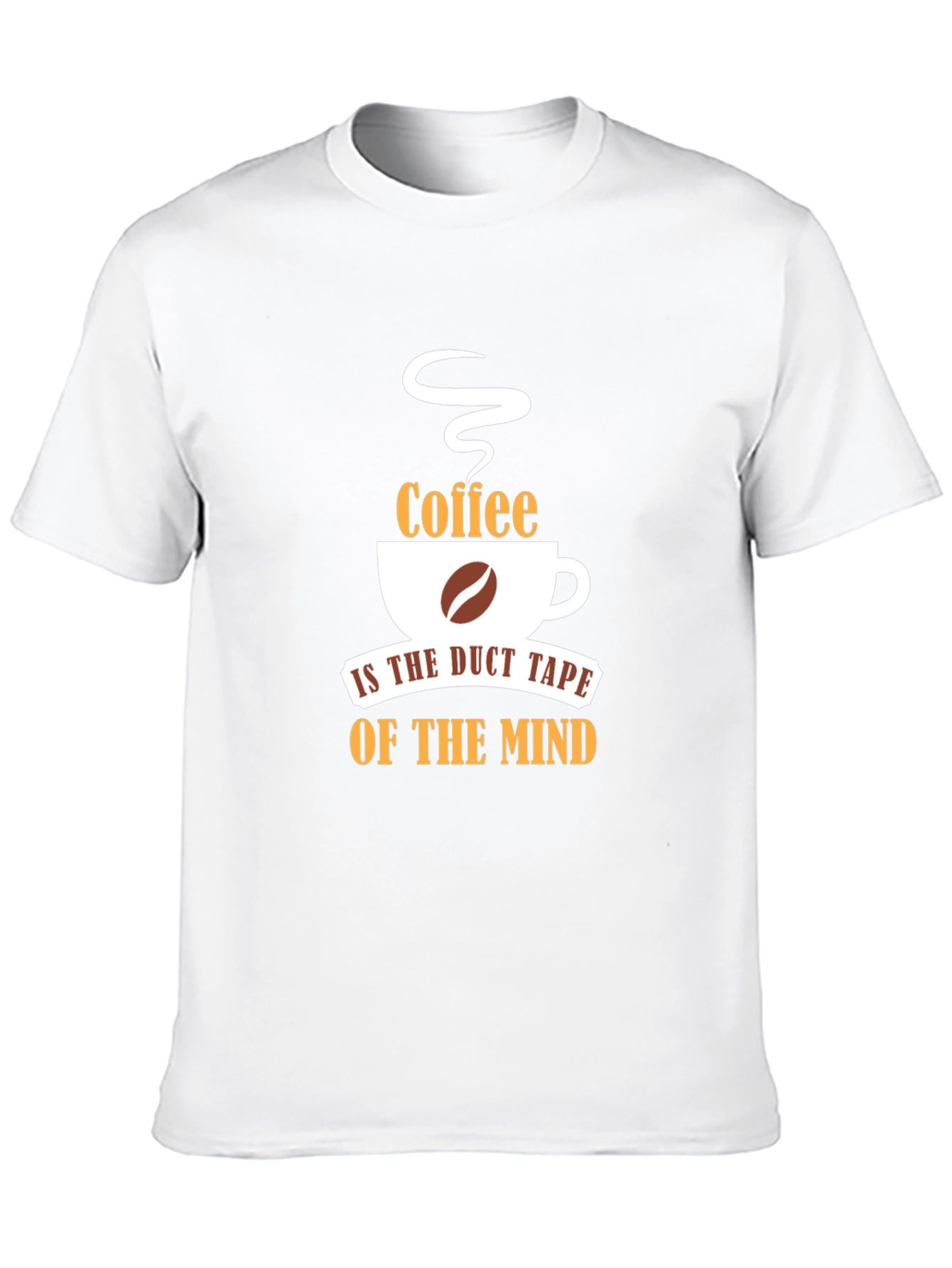 Coffee Duct Tape of the Mind Black Tee