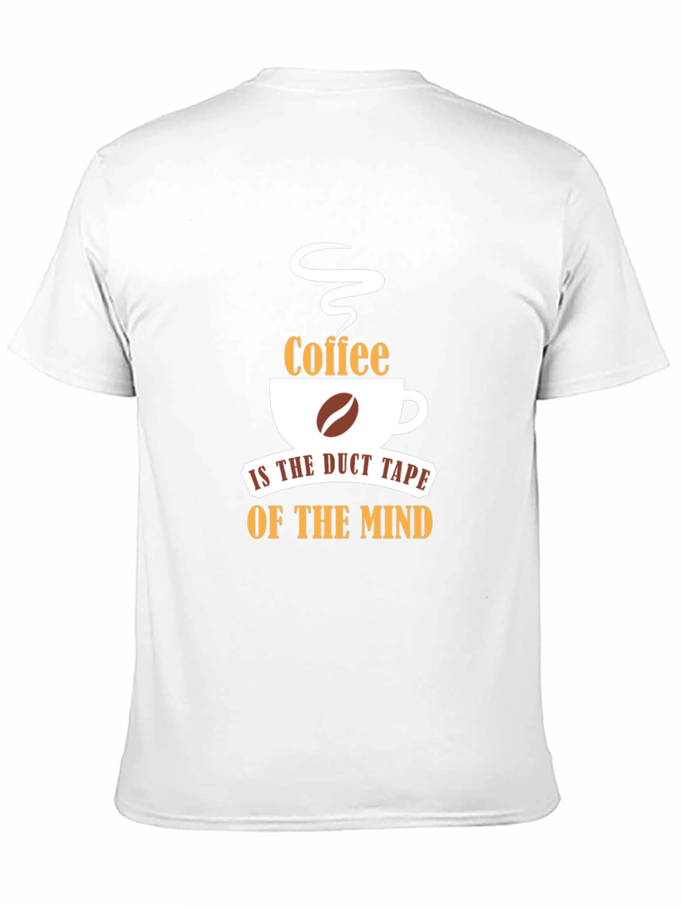 Coffee Duct Tape of the Mind Black Tee