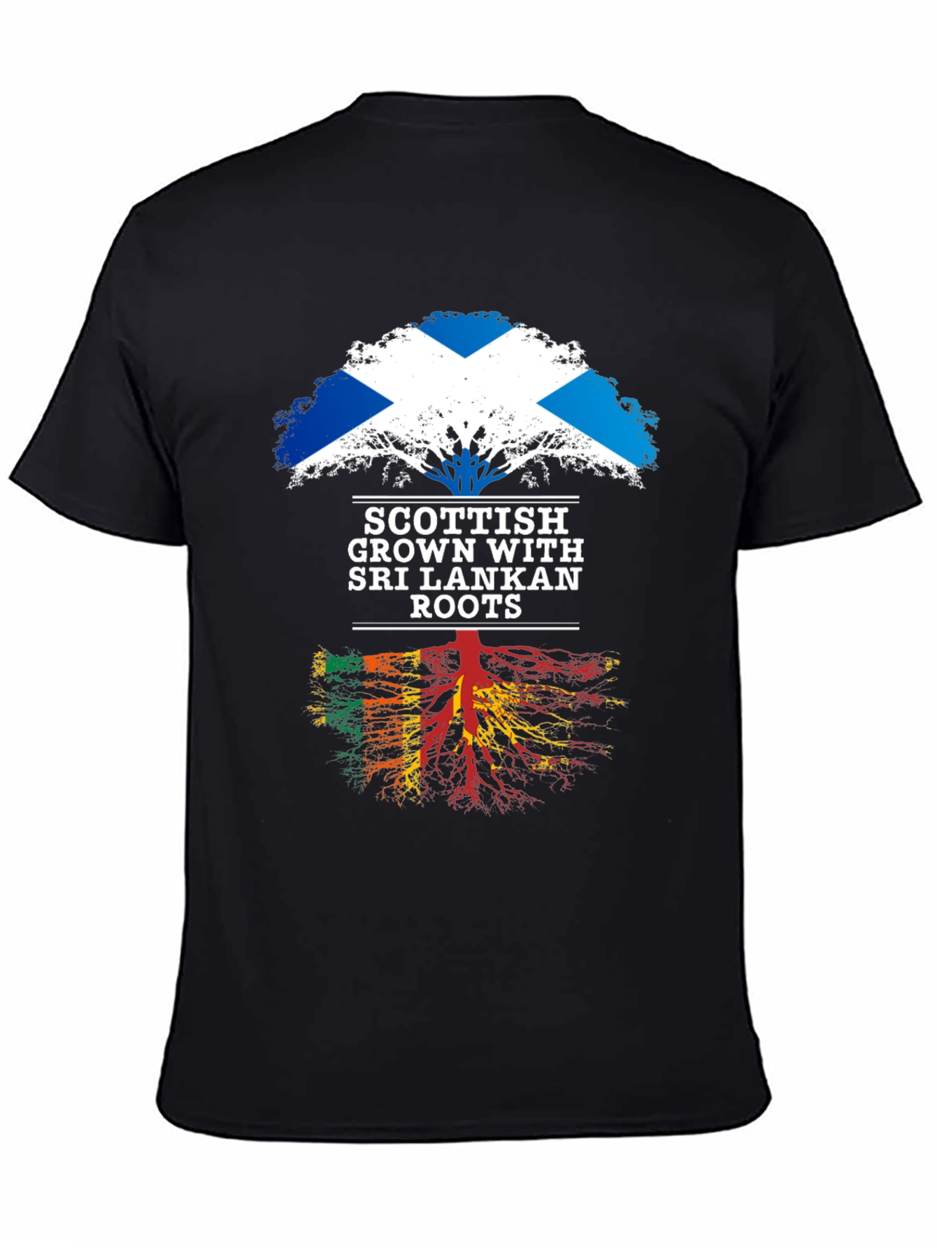 Scottish Grown Sri Lankan Roots T-Shirt