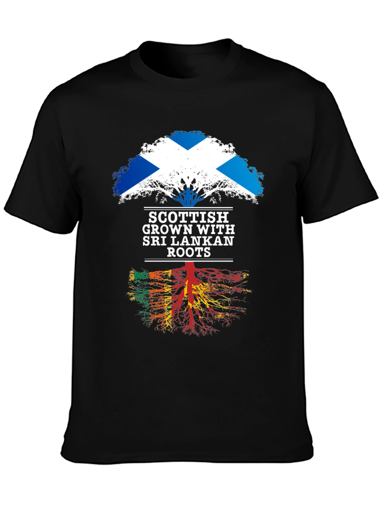 Scottish Grown Sri Lankan Roots T-Shirt