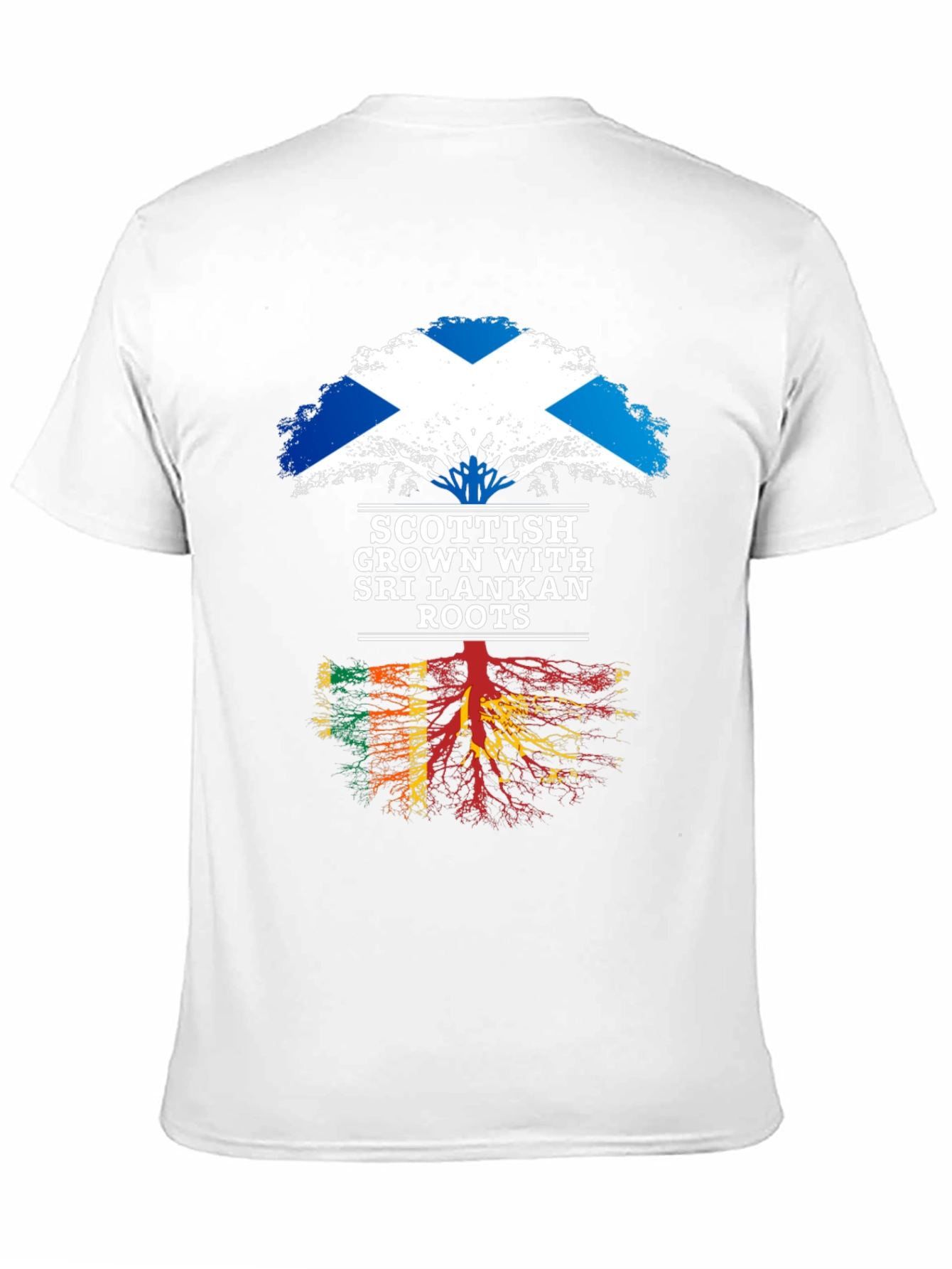 Scottish Grown Sri Lankan Roots T-Shirt