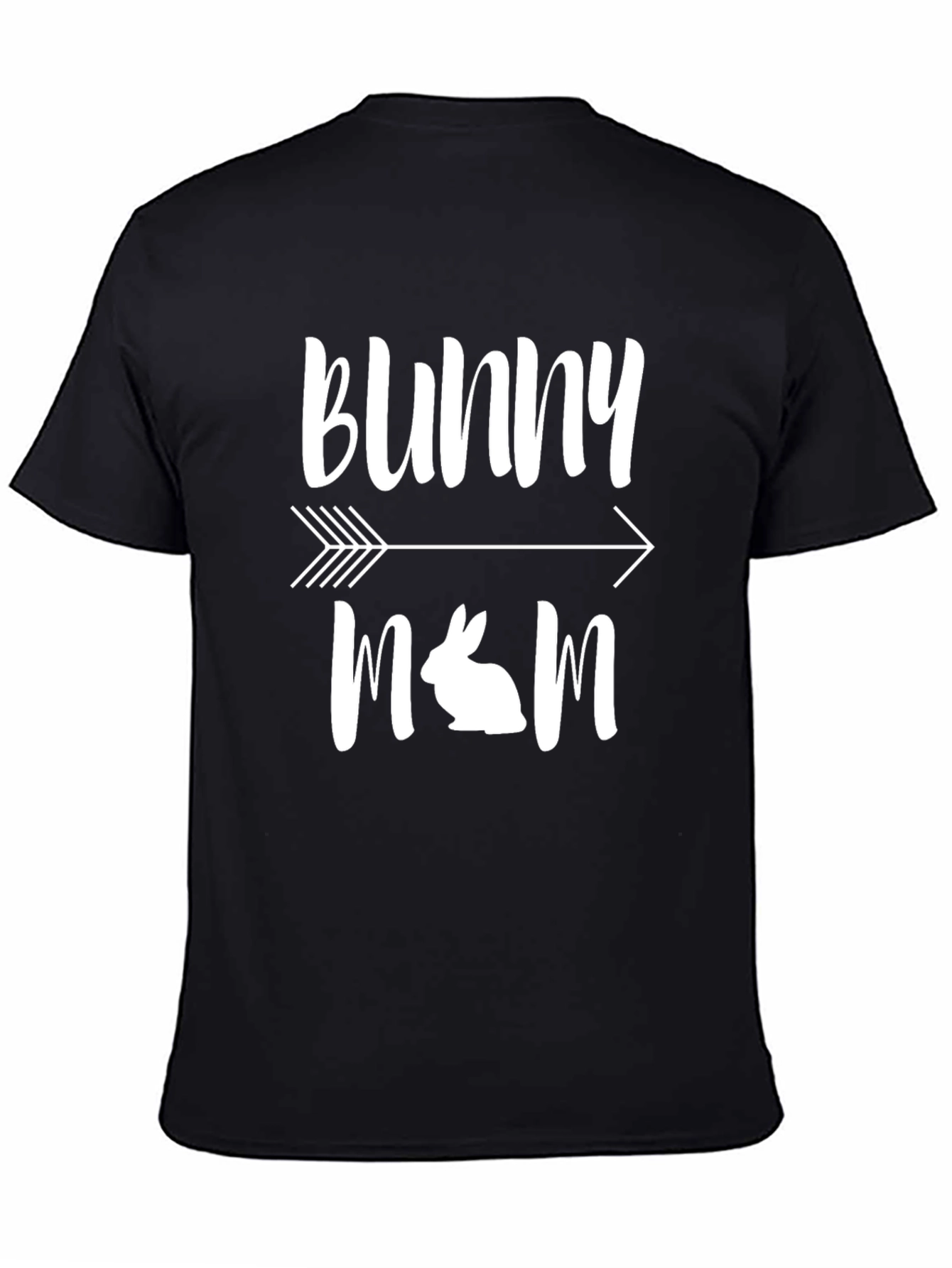 Bunny Mom Graphic T-Shirt Easter Apparel
