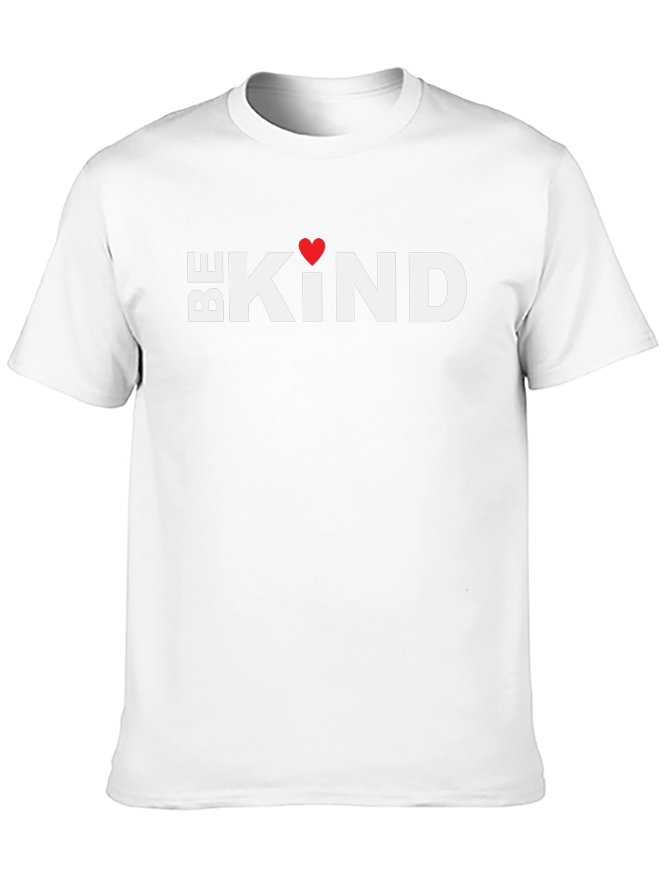 Be Kind Heart Graphic Tee - Black Unisex Shirt