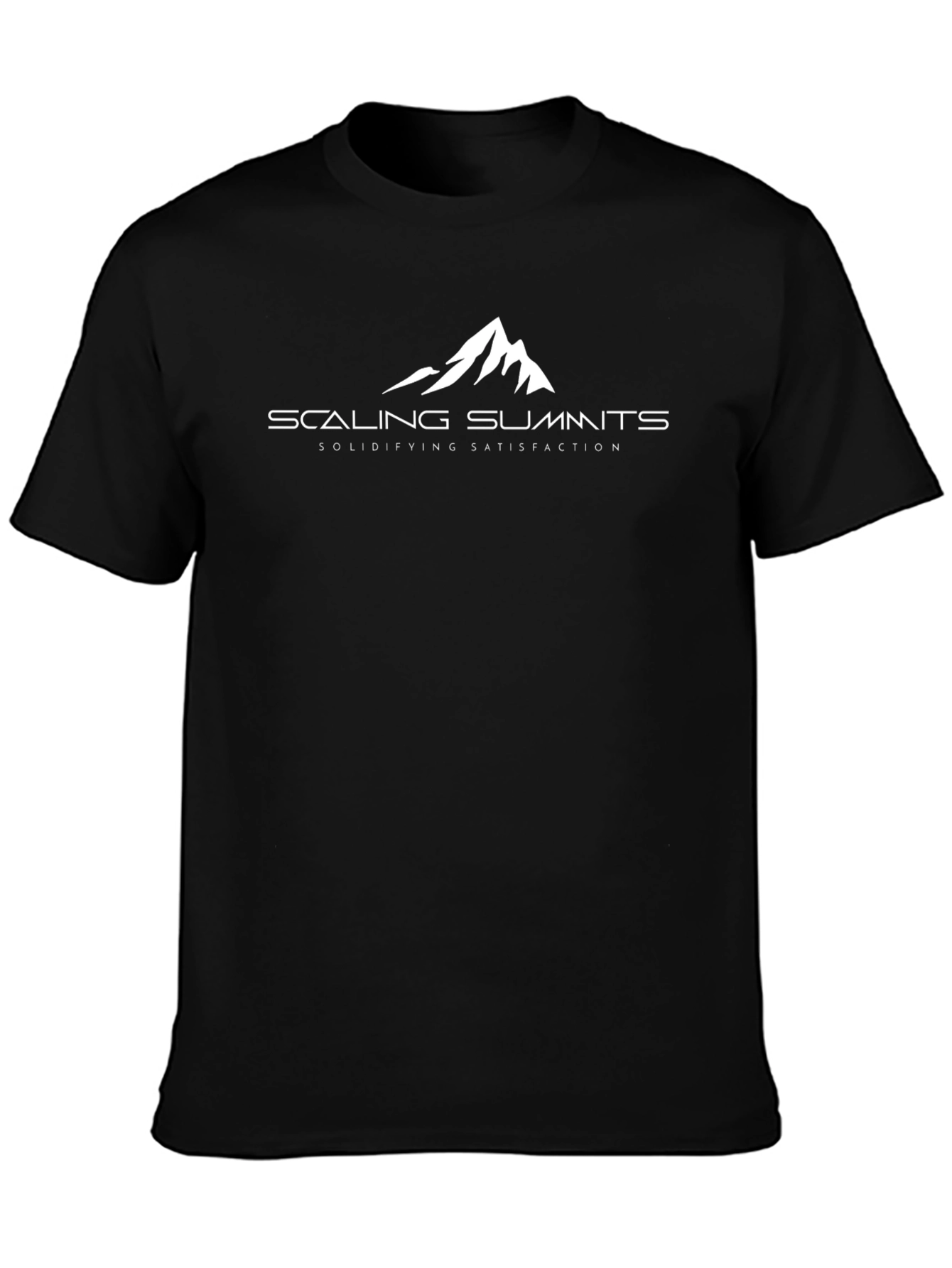 Scaling Summits Black Graphic Tee