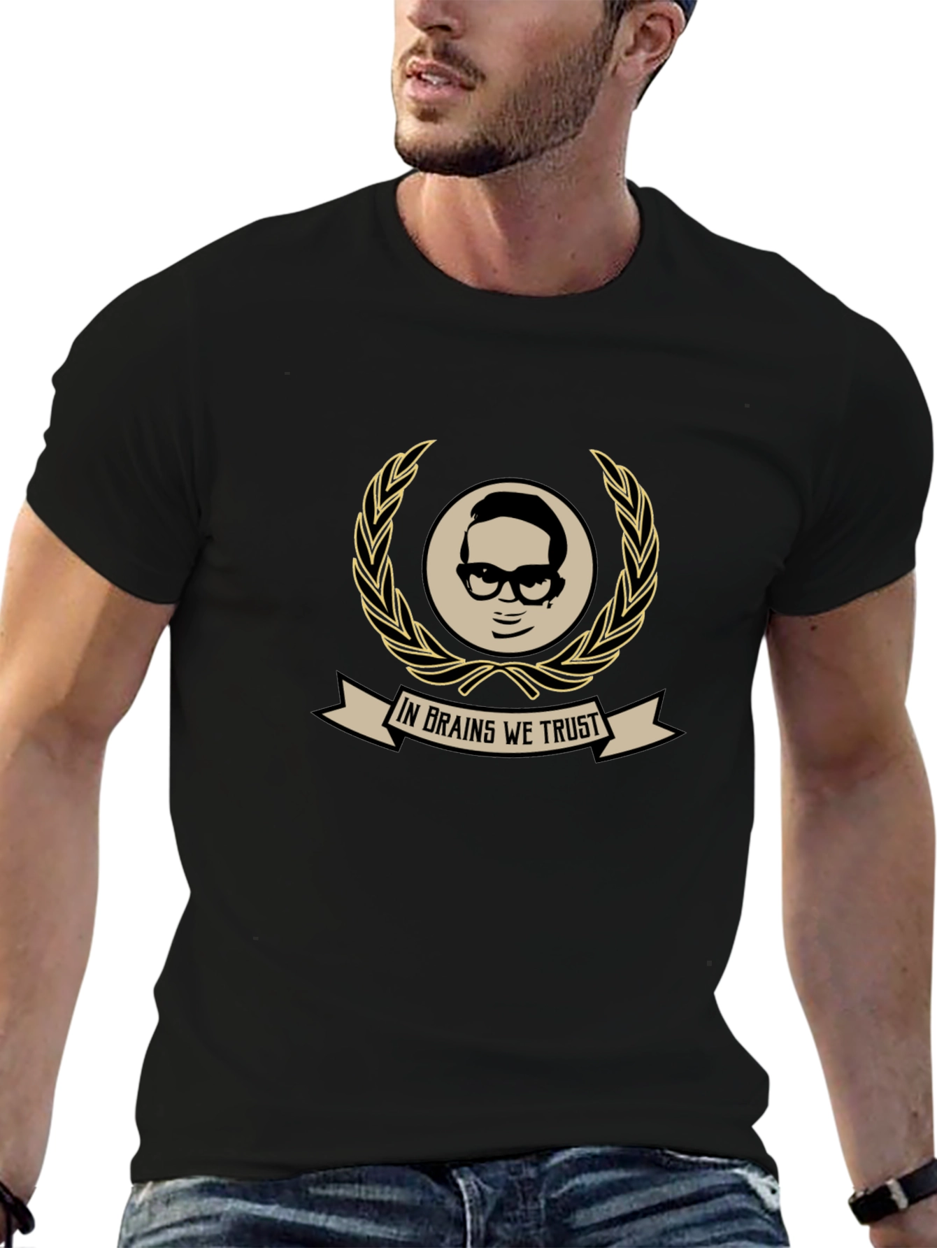 In Brains We Trust Graphic T-Shirt