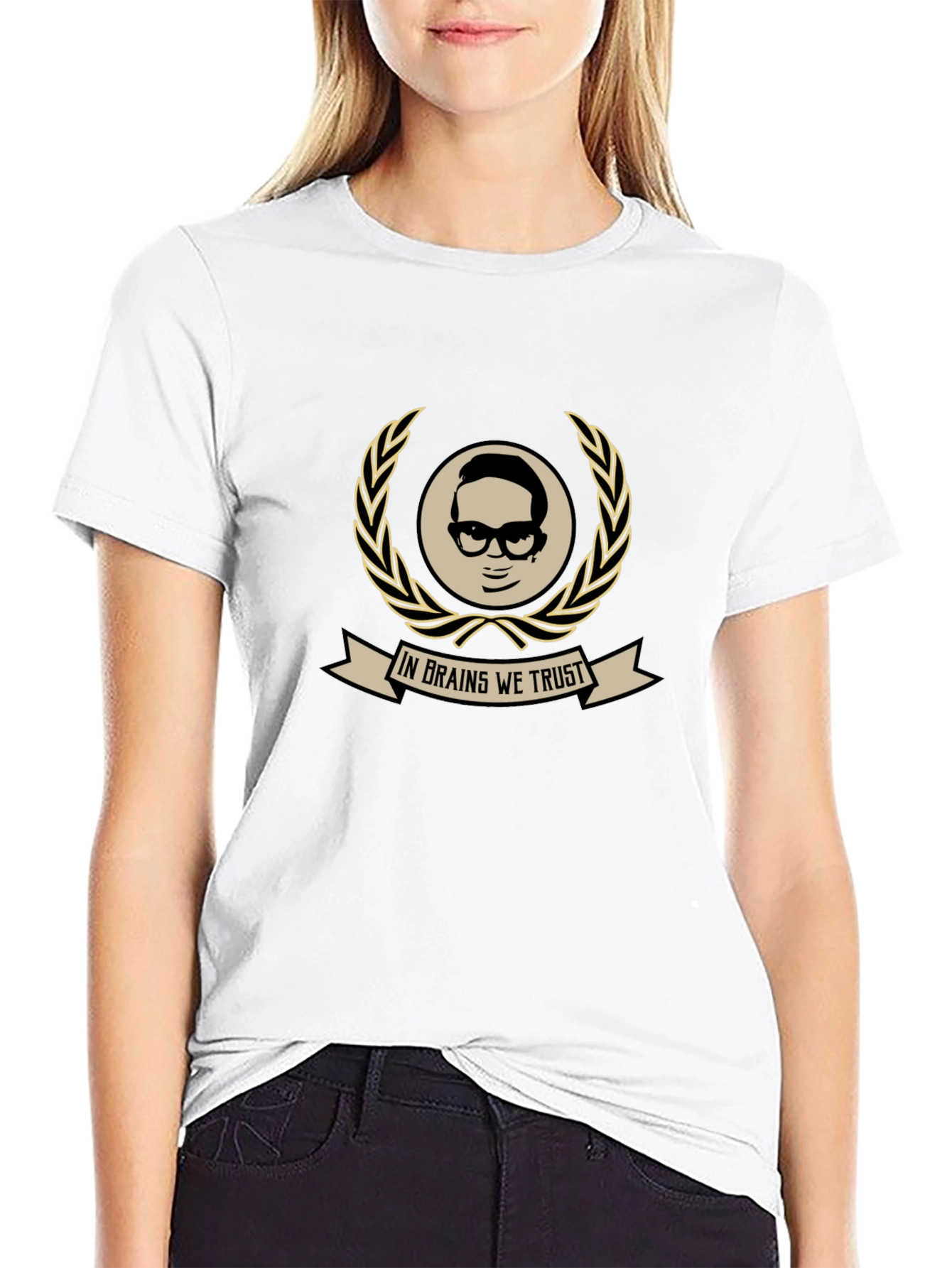 In Brains We Trust Graphic T-Shirt