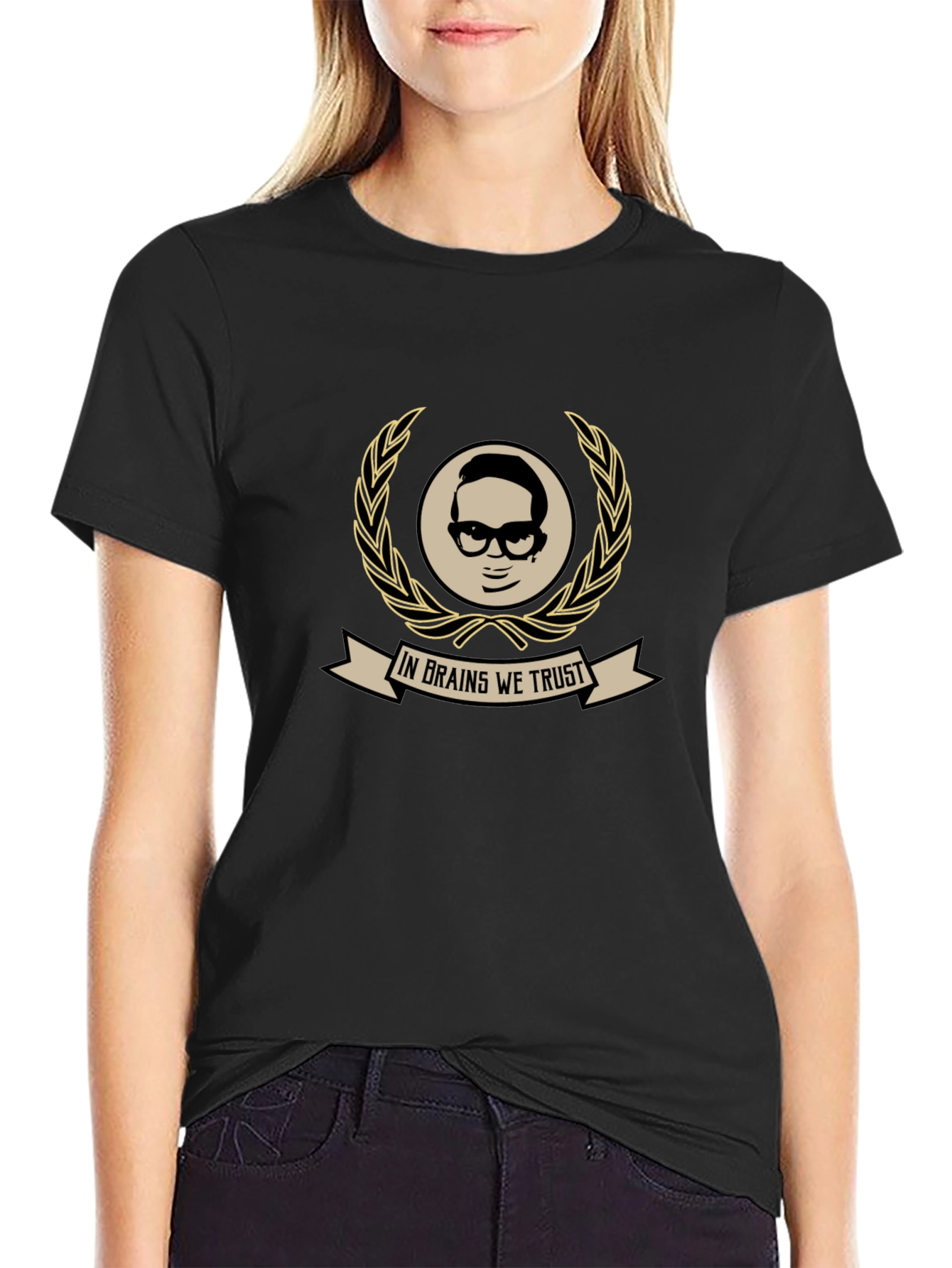 In Brains We Trust Graphic T-Shirt
