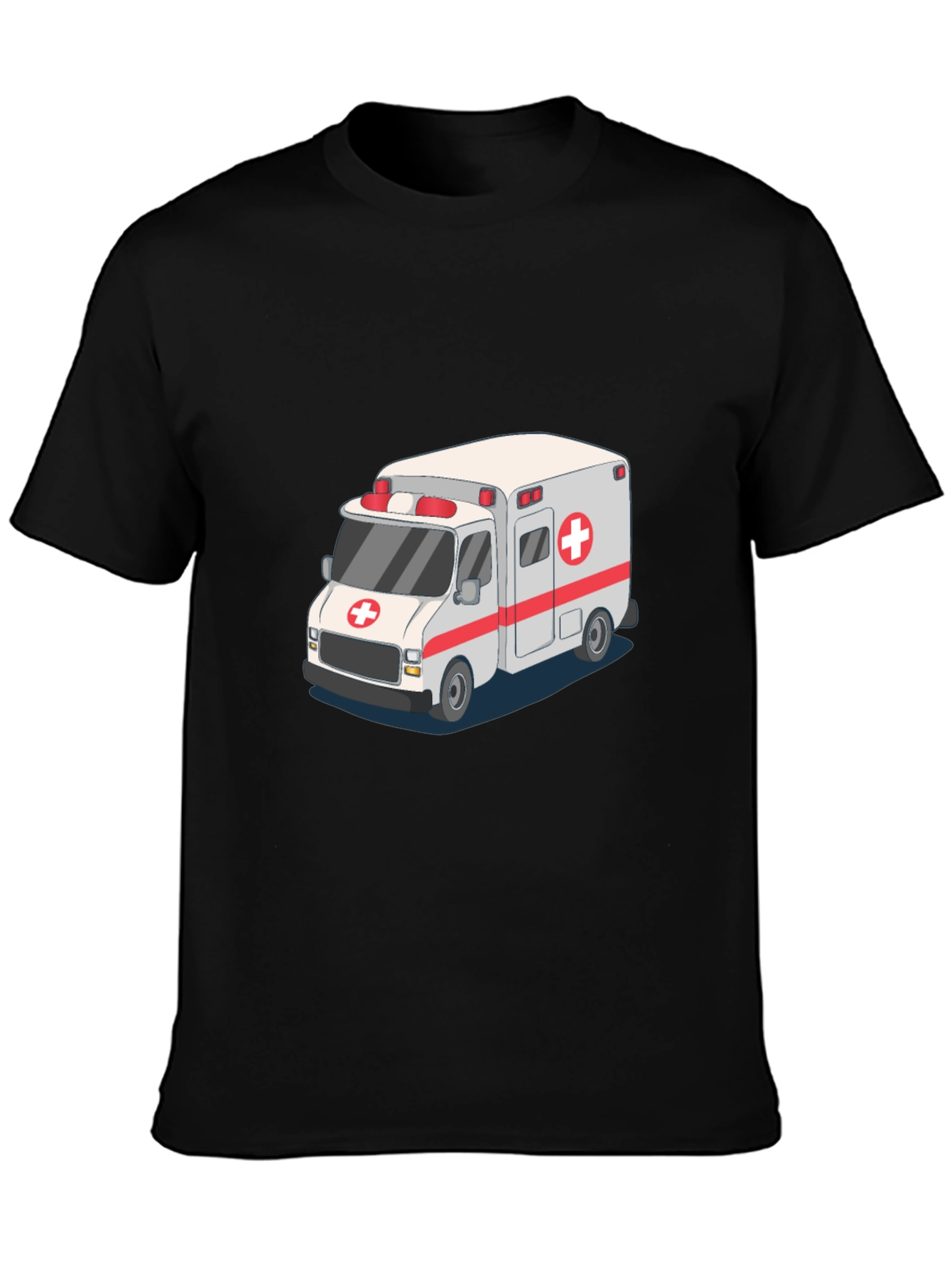 Ambulance Graphic Tee - Medical Hero Tribute