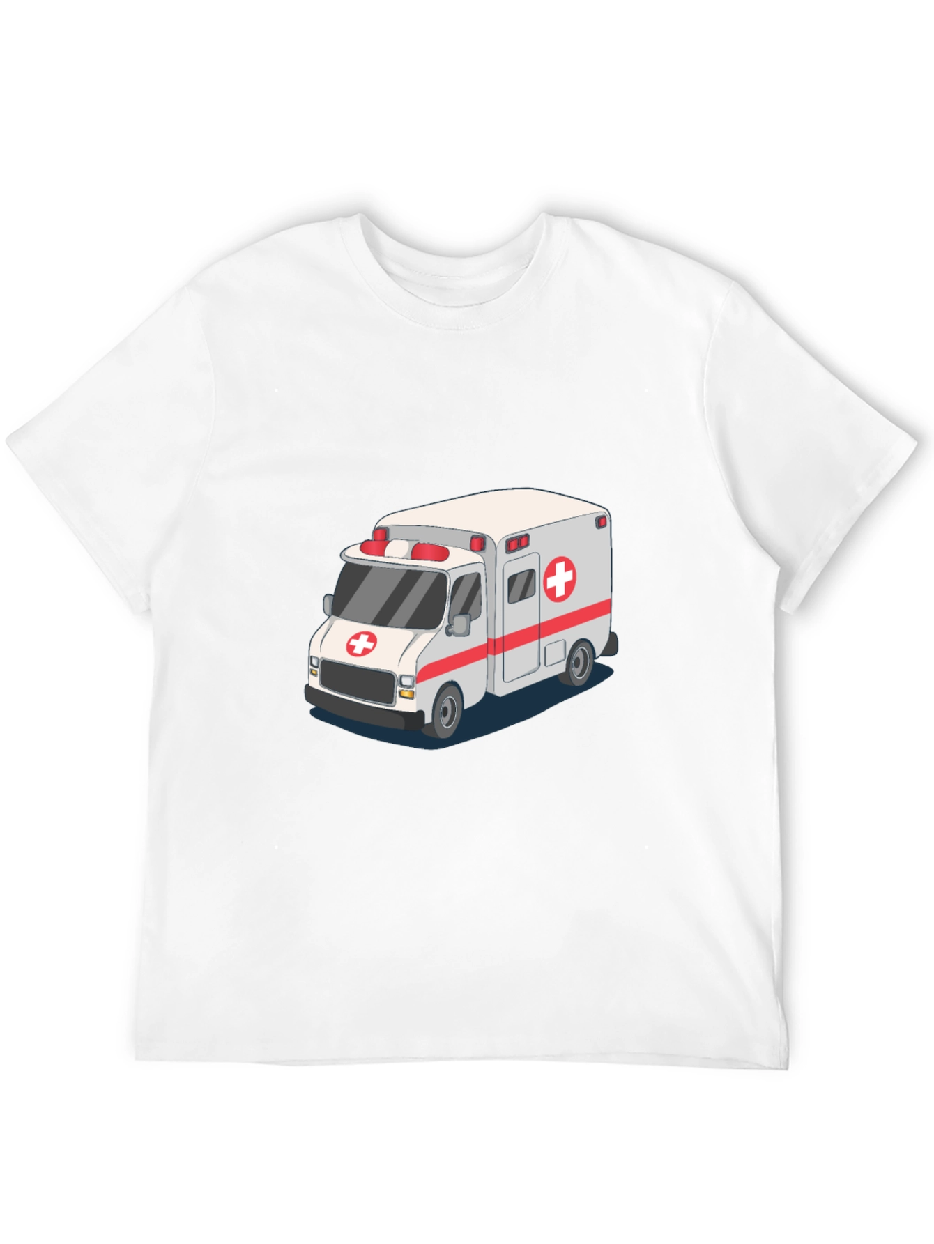 Ambulance Graphic Tee - Medical Hero Tribute