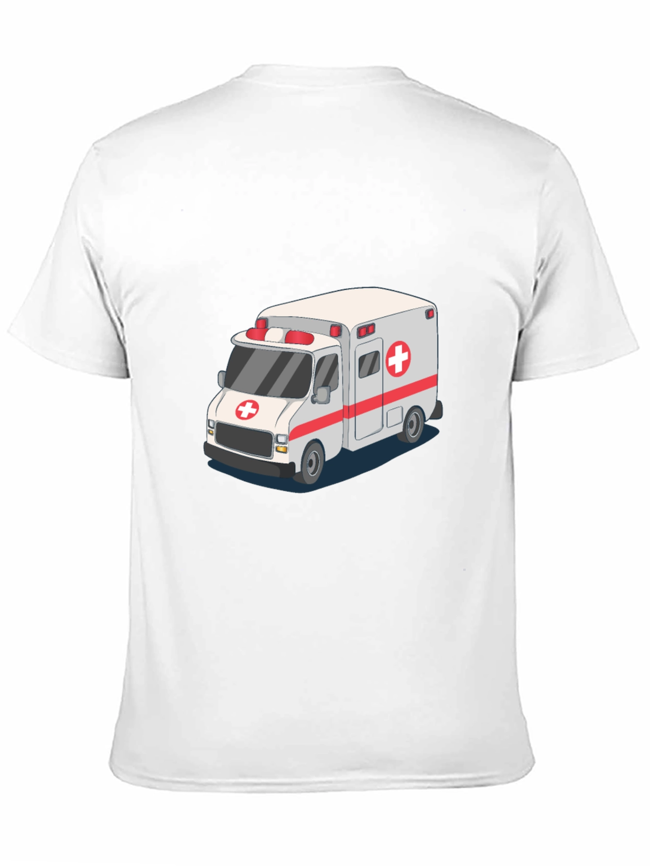 Ambulance Graphic Tee - Medical Hero Tribute