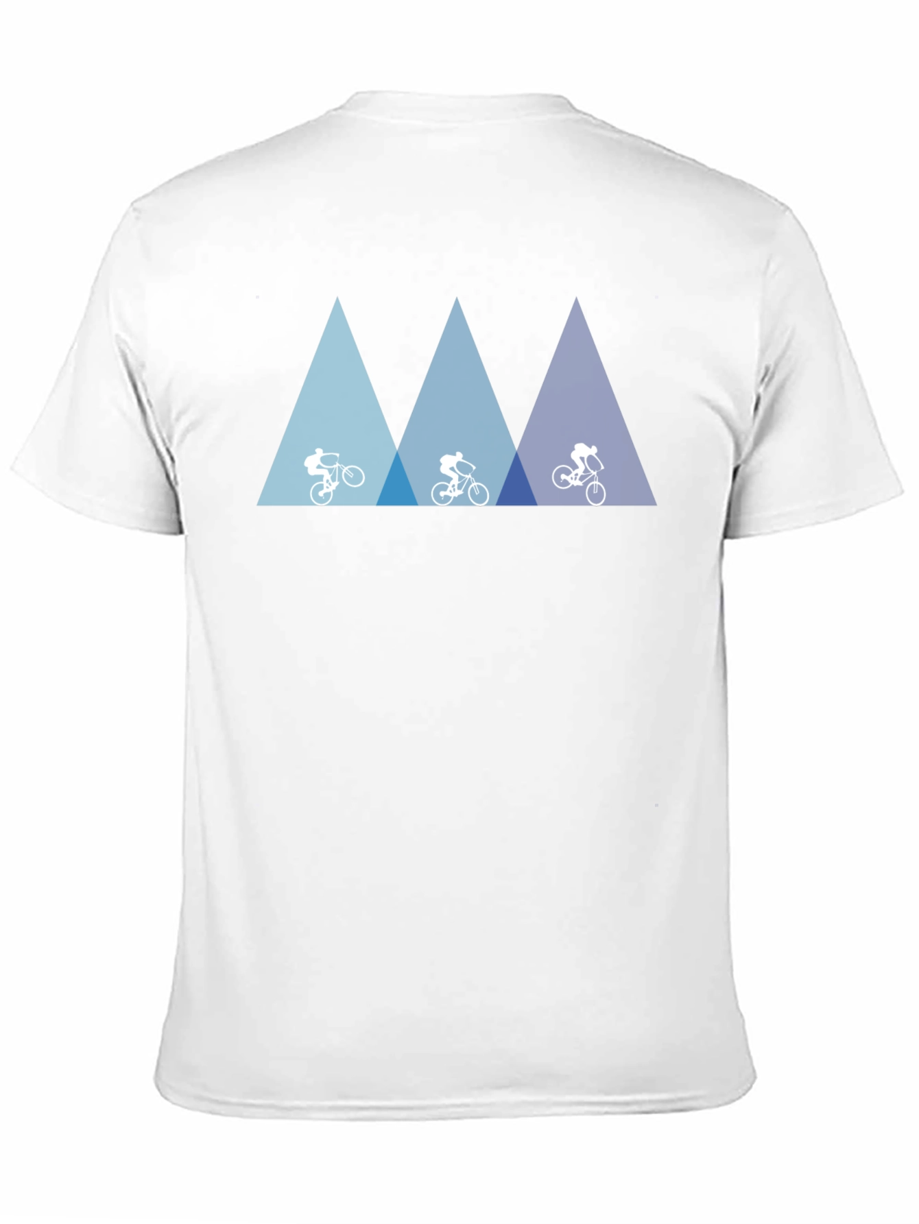 Mountain Biking Graphic Tee - Adventurers Black T-Shirt