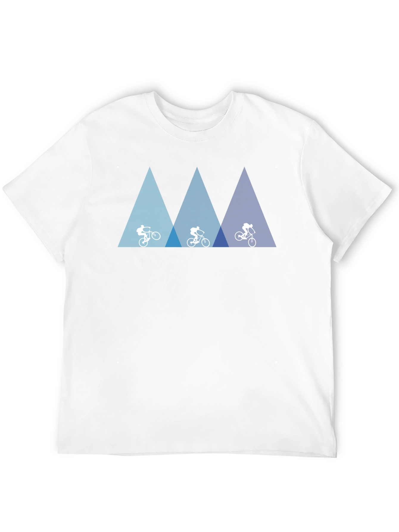 Mountain Biking Graphic Tee - Adventurers Black T-Shirt