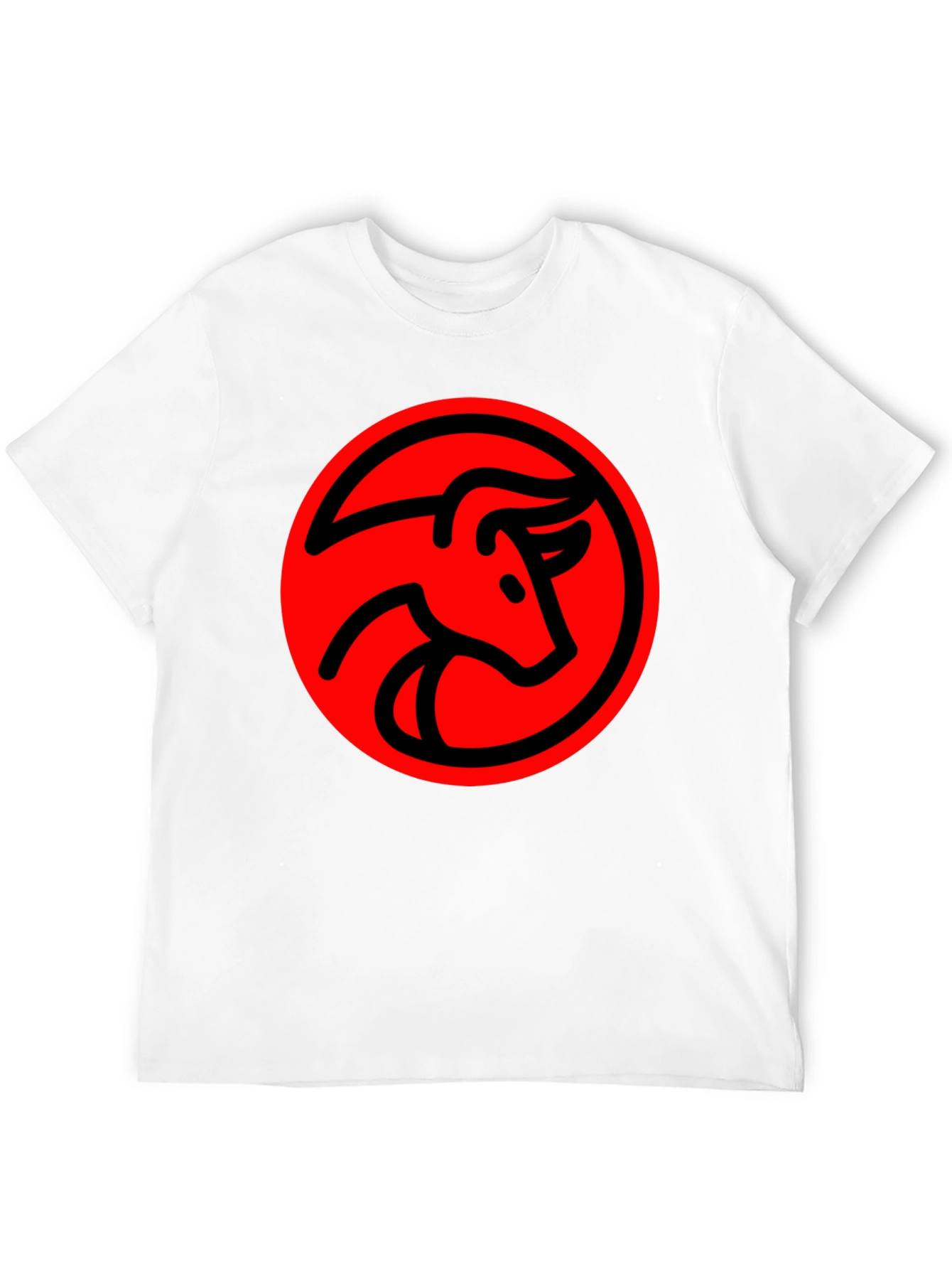 Bold Bull Graphic Tee - Stylish Black T-Shirt