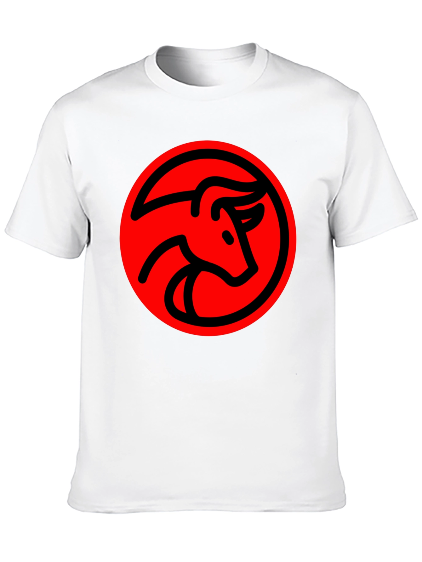 Bold Bull Graphic Tee - Stylish Black T-Shirt