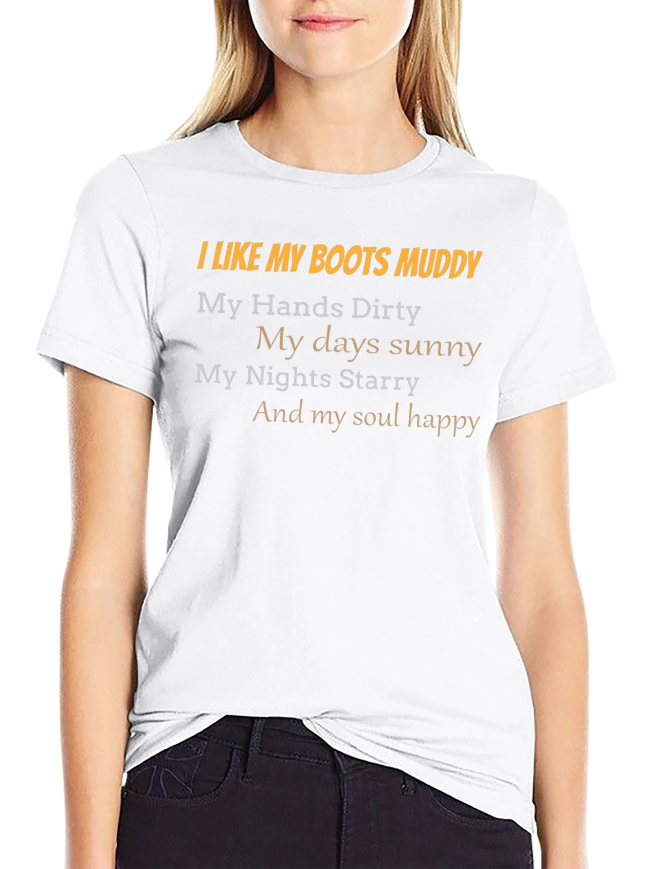 Muddy Boots T-Shirt - Country Style Tee