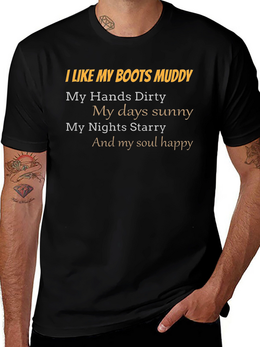 Muddy Boots T-Shirt - Country Style Tee
