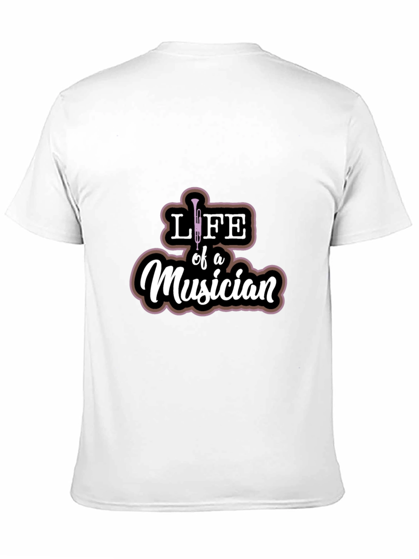 Life of a Musician Black T-Shirt