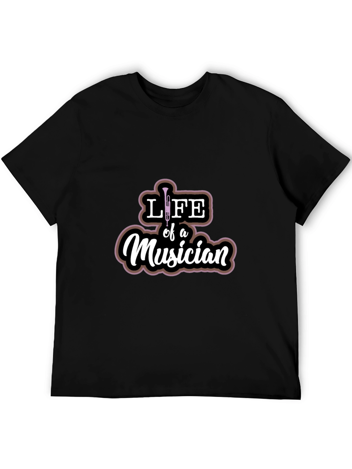Life of a Musician Black T-Shirt