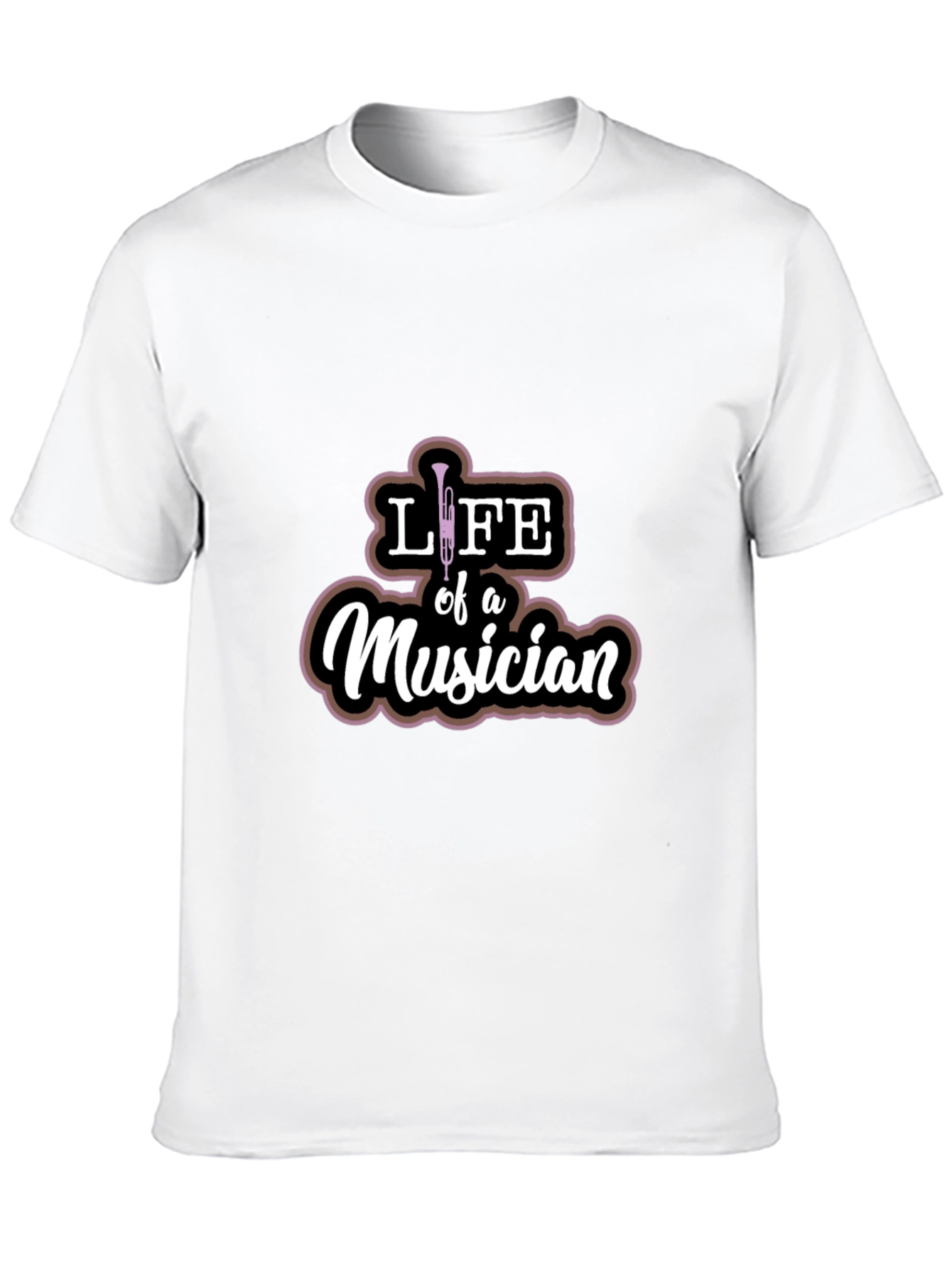 Life of a Musician Black T-Shirt