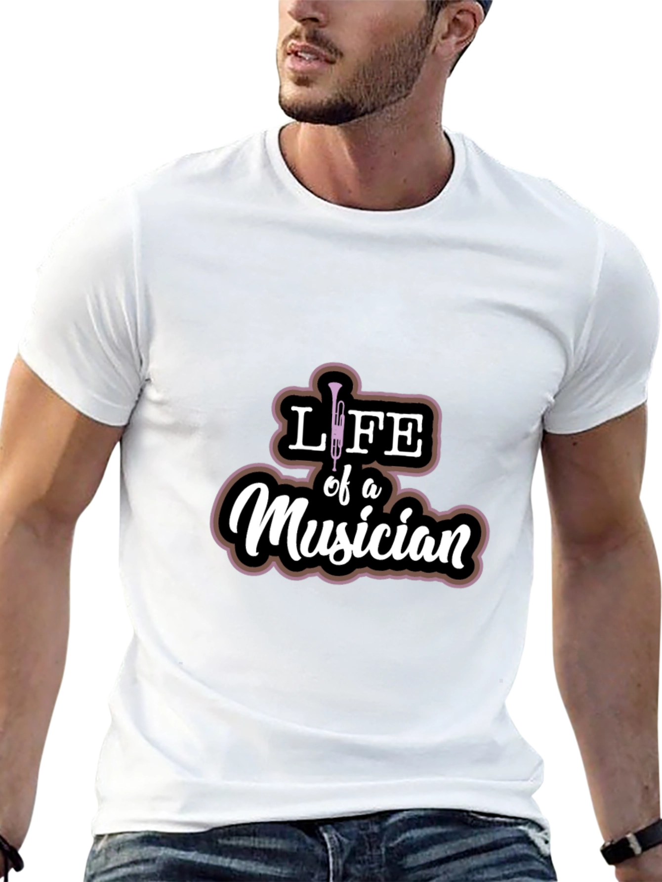 Life of a Musician Black T-Shirt