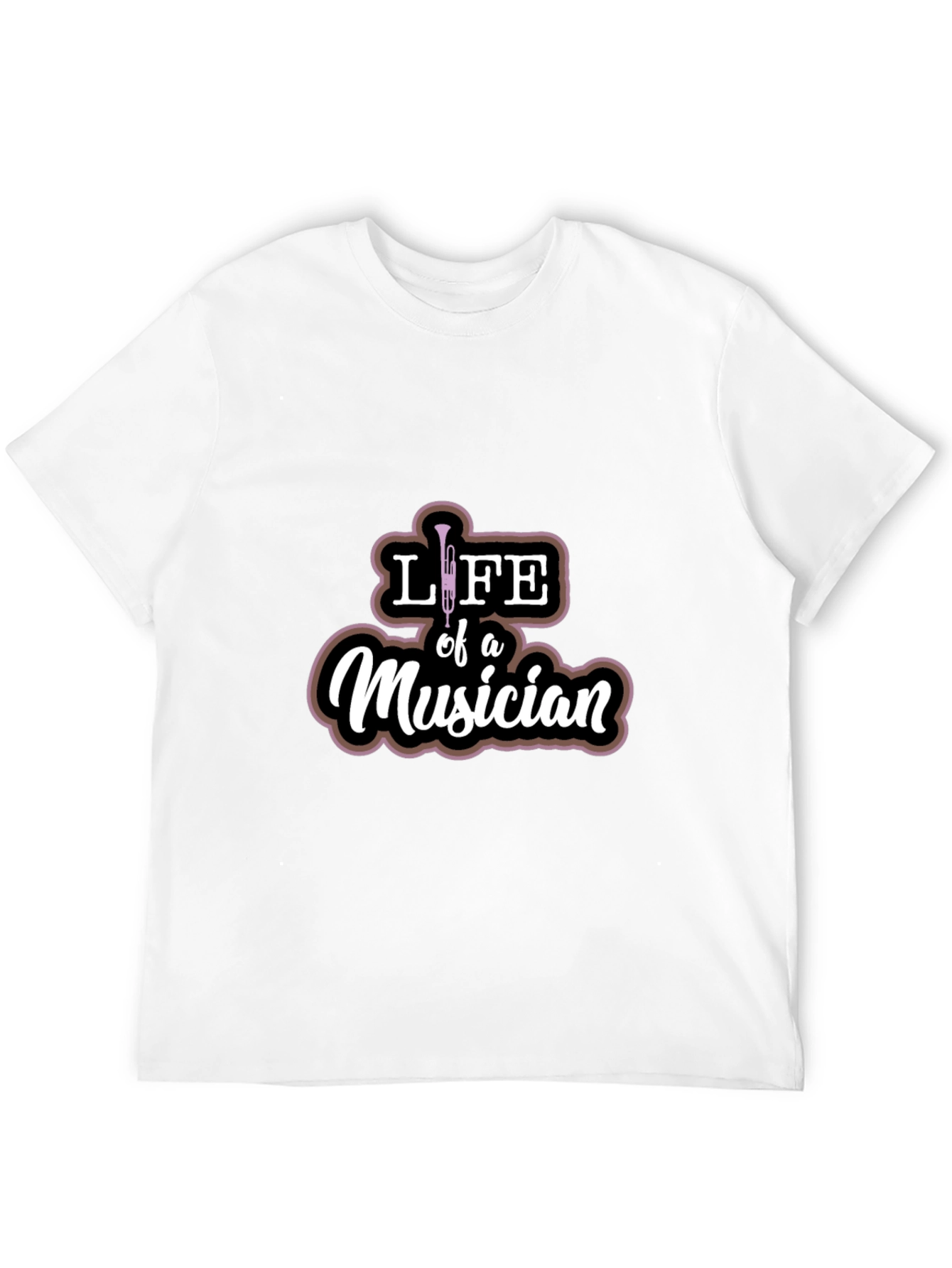 Life of a Musician Black T-Shirt