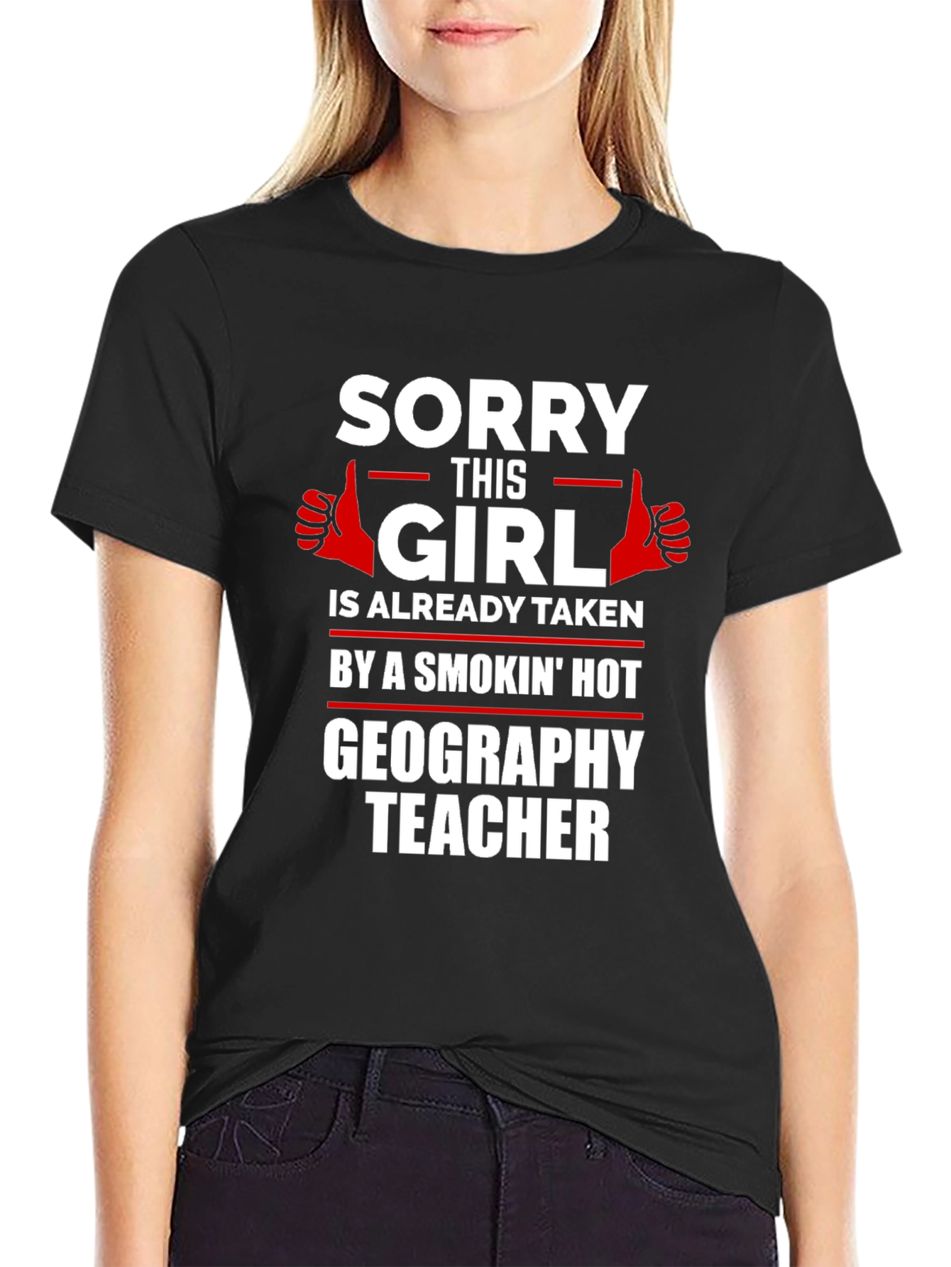 Smokin Hot Geography Teacher Graphic Tee