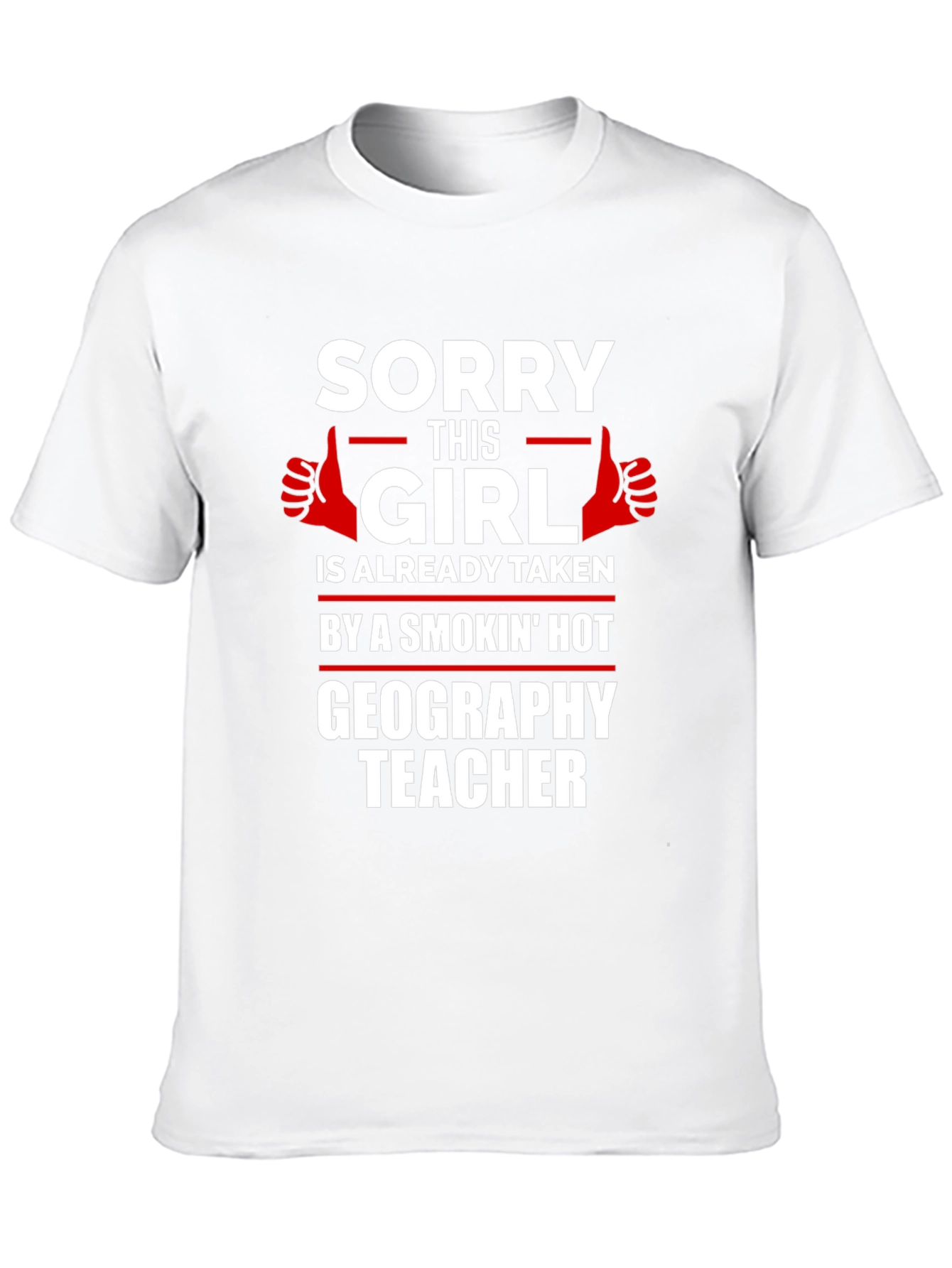 Smokin Hot Geography Teacher Graphic Tee