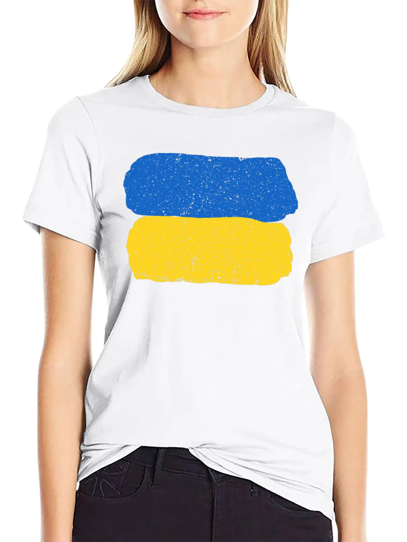 Ukraine Flag Timeless Short Sleeve Tee – Comfy And Minimalist Design