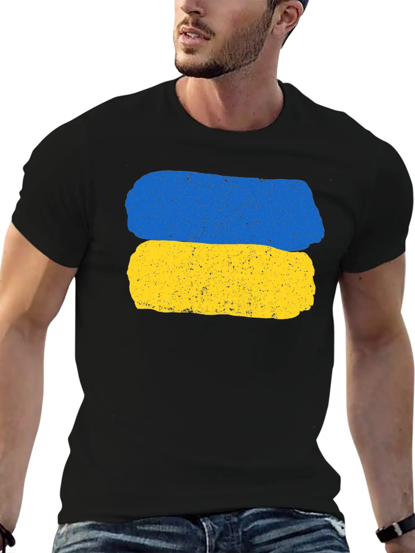 Ukraine Flag Timeless Short Sleeve Tee – Comfy And Minimalist Design