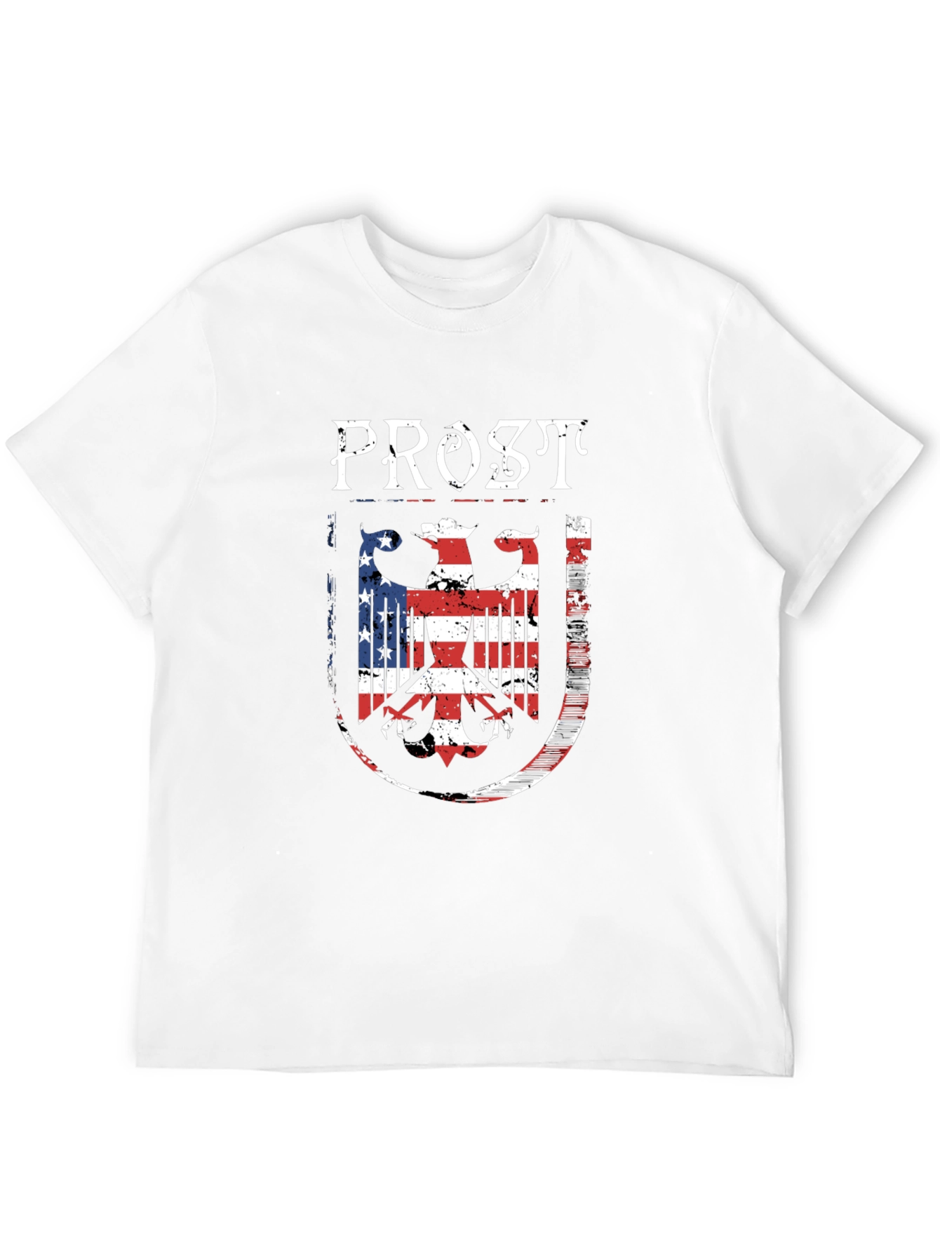 Prost German-American Flag Graphic T-Shirt