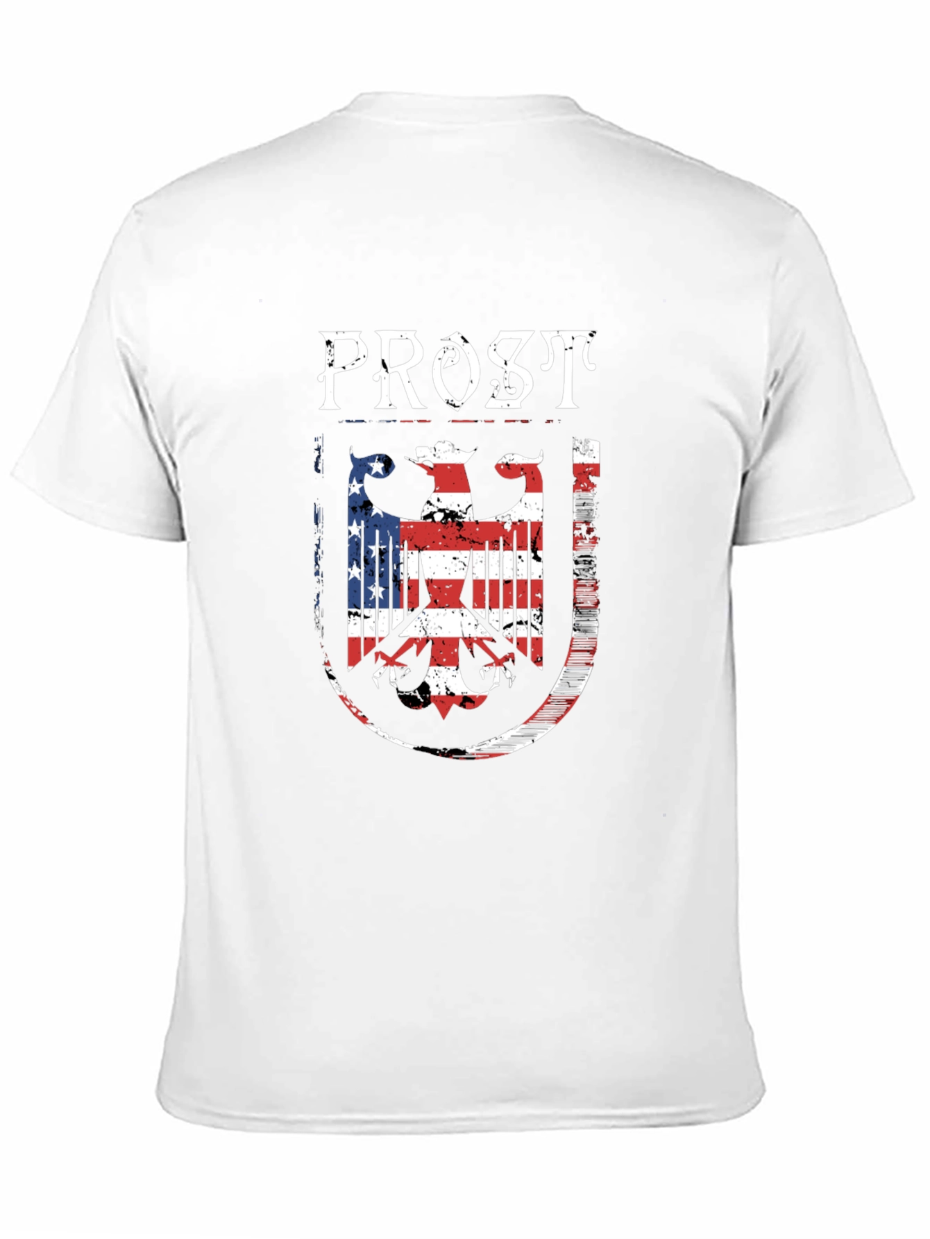 Prost German-American Flag Graphic T-Shirt