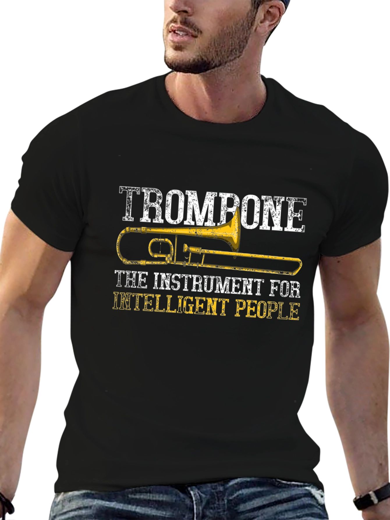 Trombone Instrument for Intelligent People T-Shirt