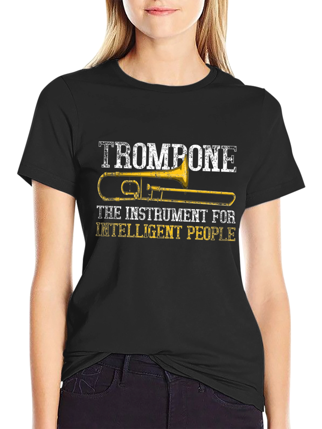 Trombone Instrument for Intelligent People T-Shirt