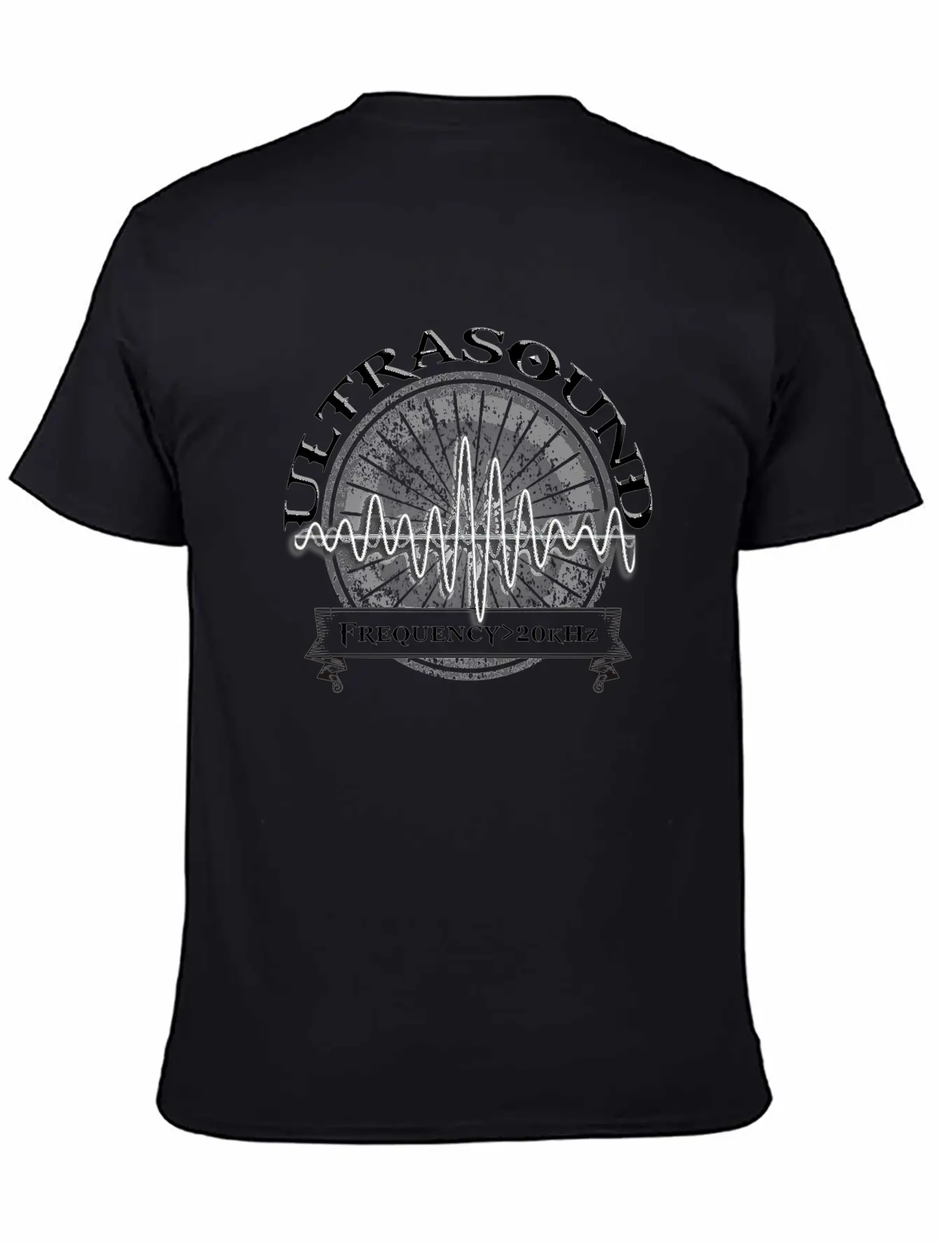 Ultrasound Sound Wave And Frequency Stylish Everyday T-Shirt – Unisex Basic Cotton Tee