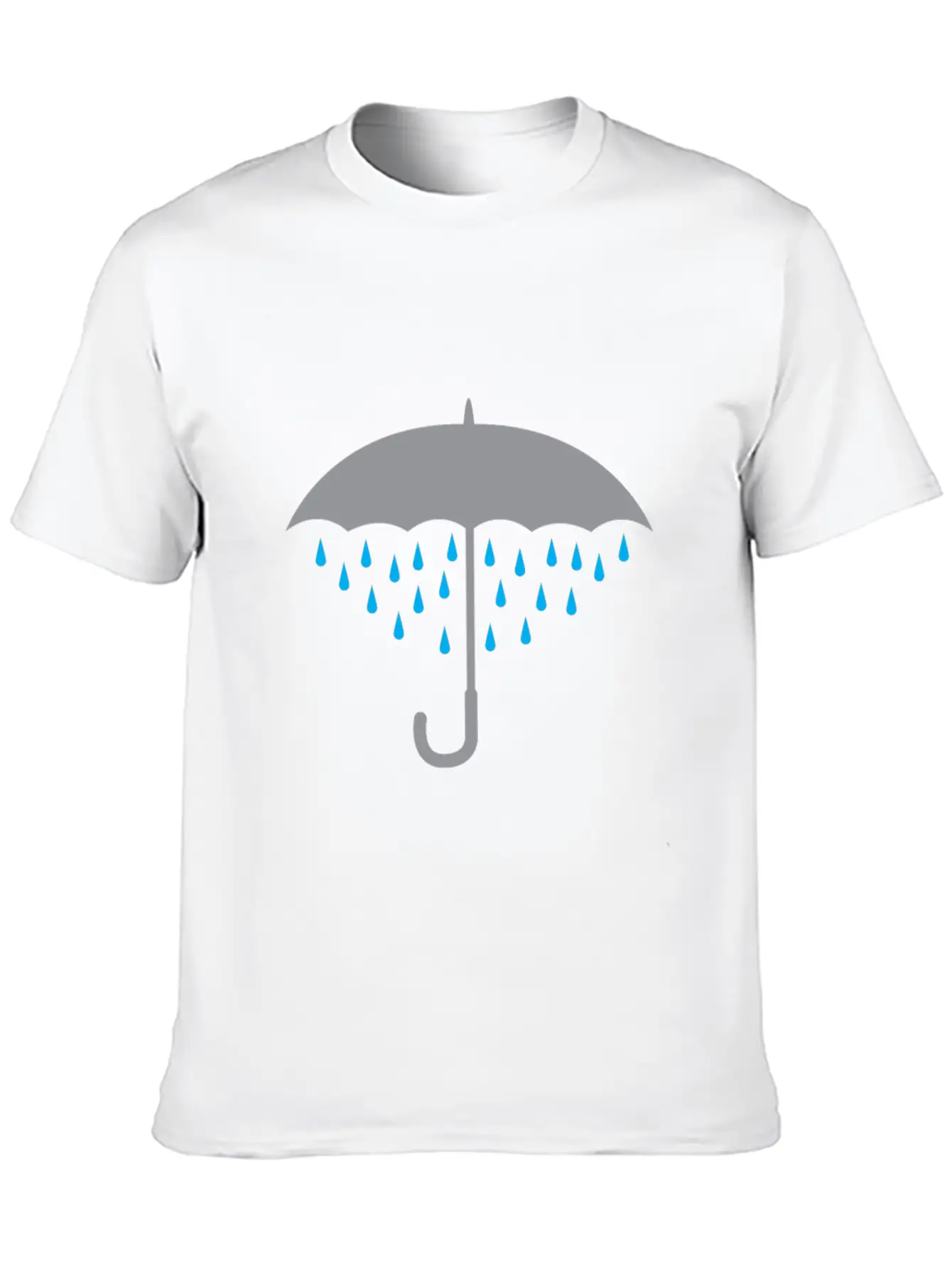 Umbrella Rain Gift Present Christmas Stylish Everyday T-Shirt – Unisex Basic Cotton Tee