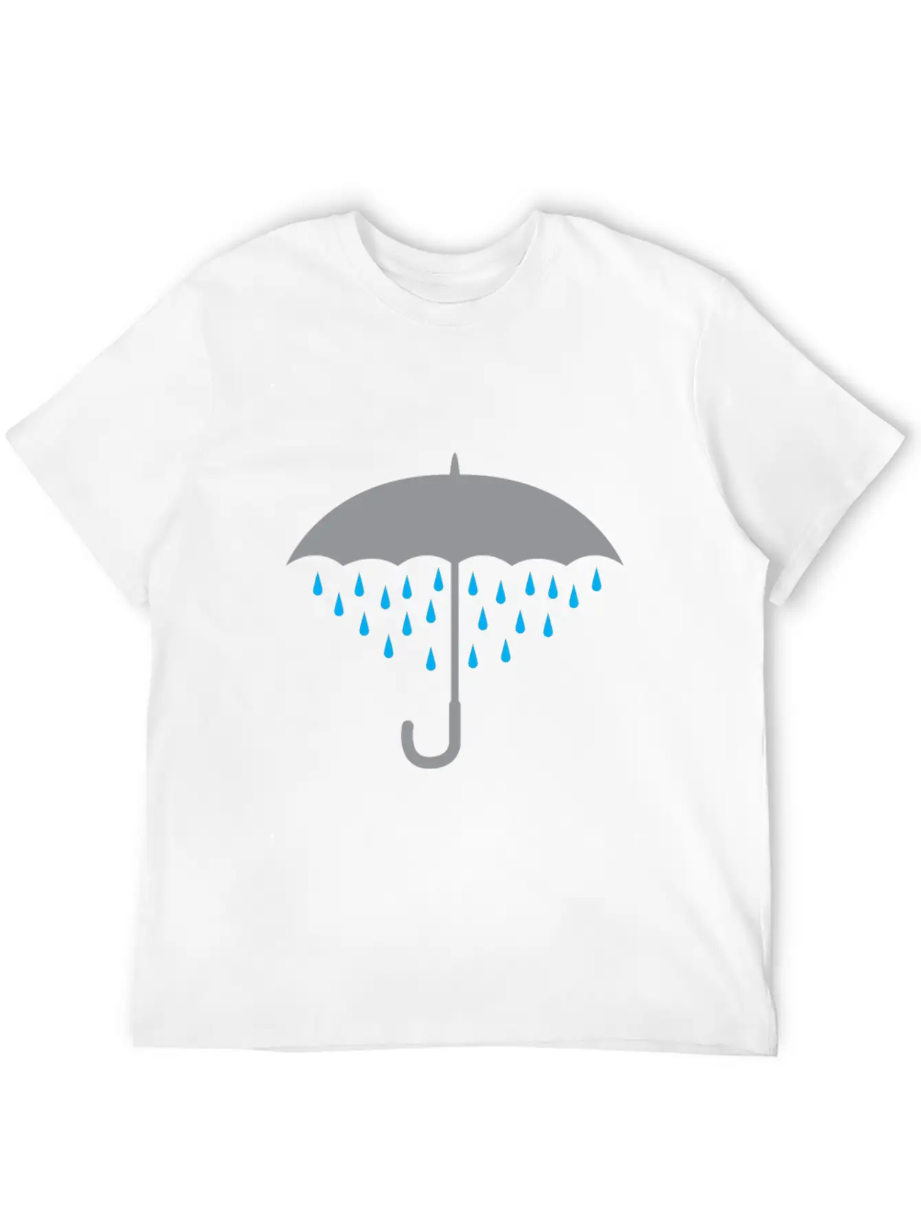 Umbrella Rain Gift Present Christmas Stylish Everyday T-Shirt – Unisex Basic Cotton Tee