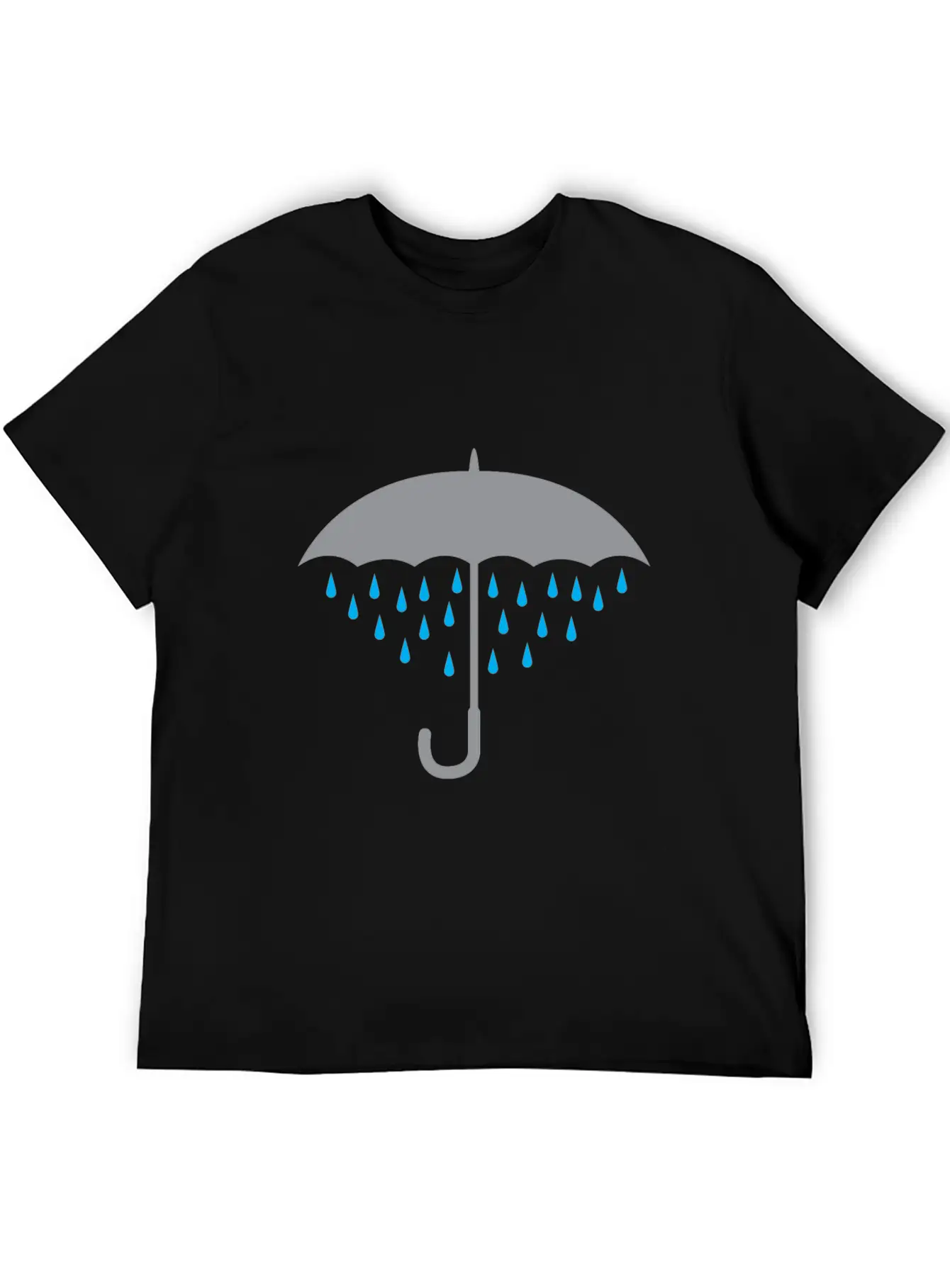 Umbrella Rain Gift Present Christmas Stylish Everyday T-Shirt – Unisex Basic Cotton Tee