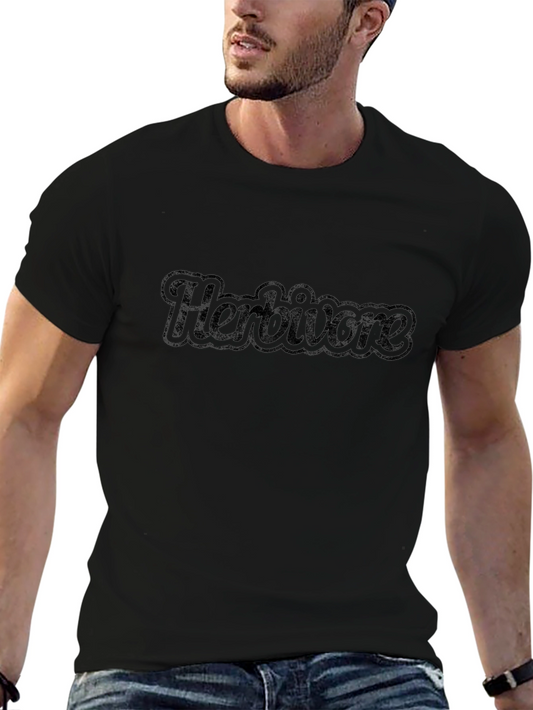 Herbivore Black Graphic Tee