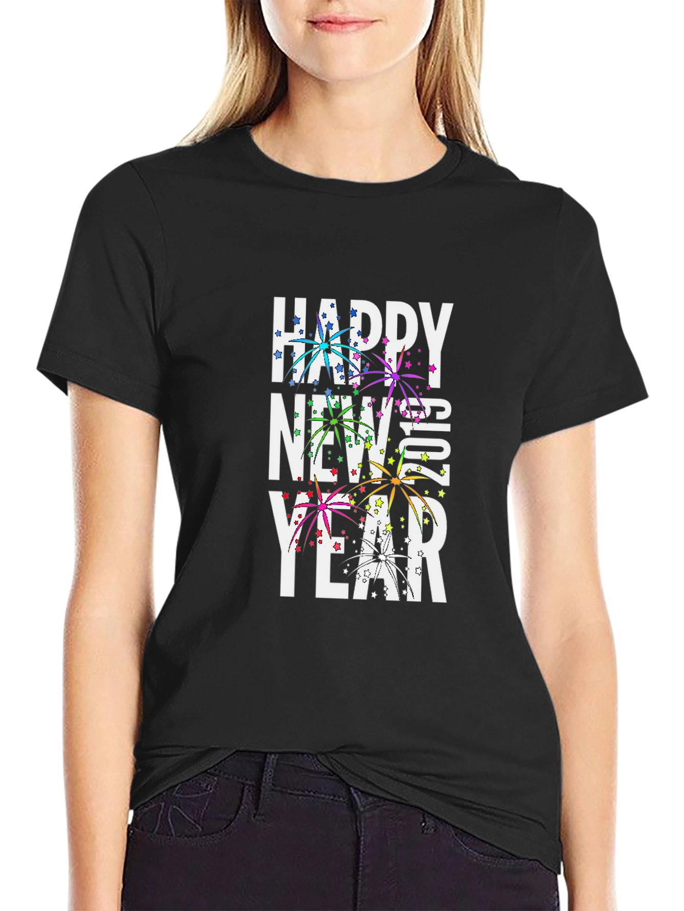Happy New Year 2019 Graphic T-Shirt