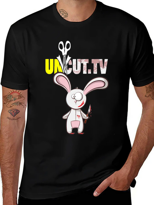 Uncut. TV Horror Movie Reviews Outfit Uncut Film Comfortable Minimalist Graphic Tee – Summer Style Essential