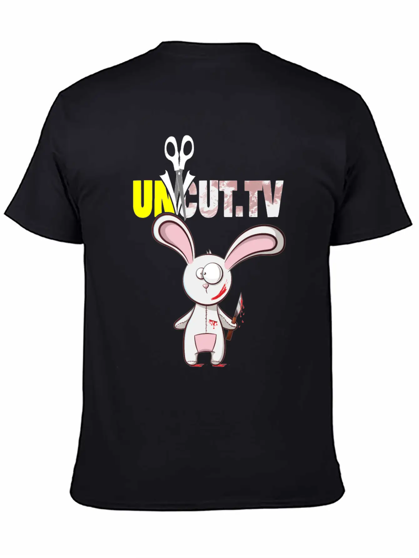 Uncut. TV Horror Movie Reviews Outfit Uncut Film Comfortable Minimalist Graphic Tee – Summer Style Essential