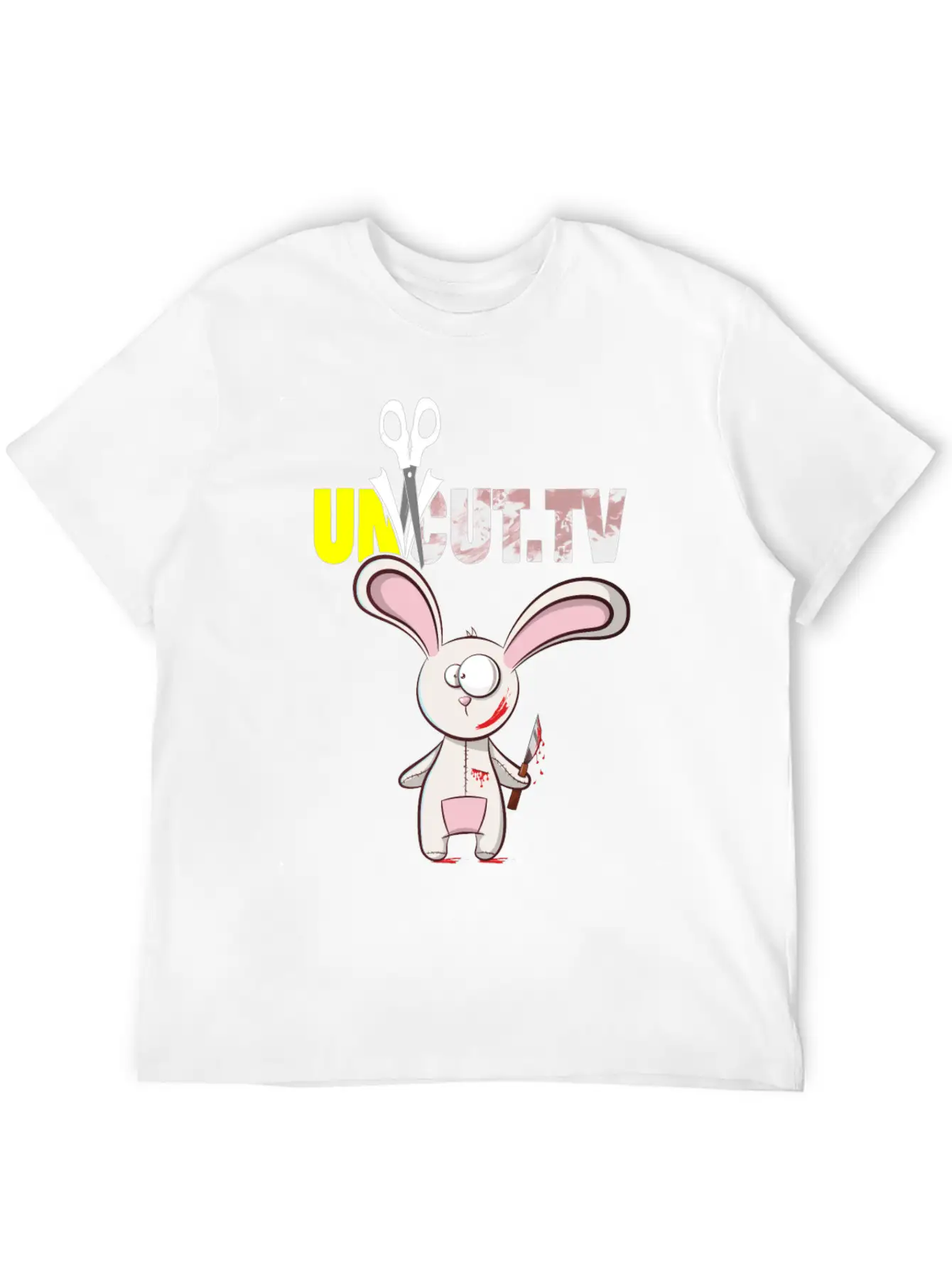 Uncut. TV Horror Movie Reviews Outfit Uncut Film Comfortable Minimalist Graphic Tee – Summer Style Essential