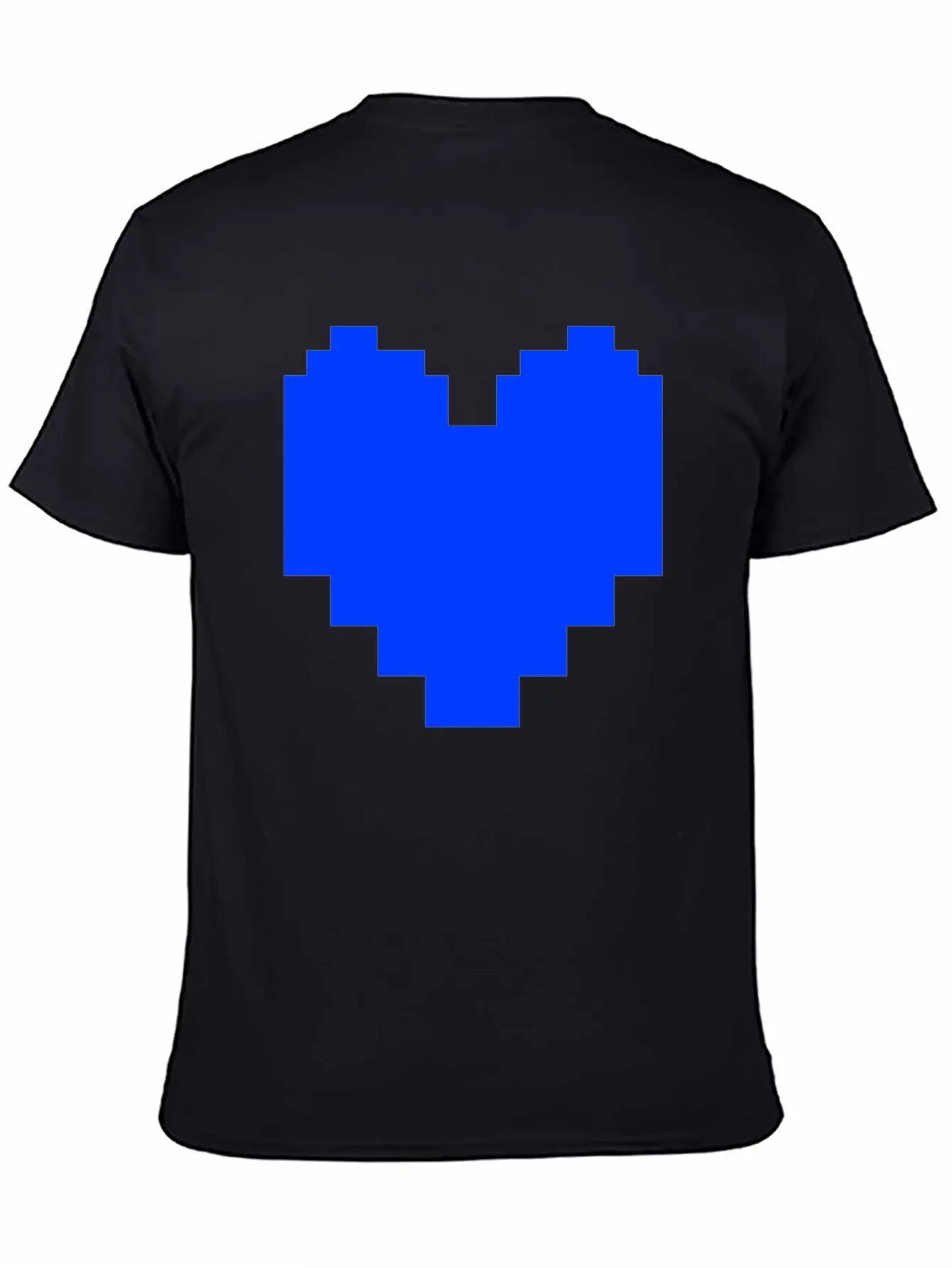 Undertale Blue Heart Pocket Basic Graphic T-Shirt – Daily Comfort In Soft Cotton