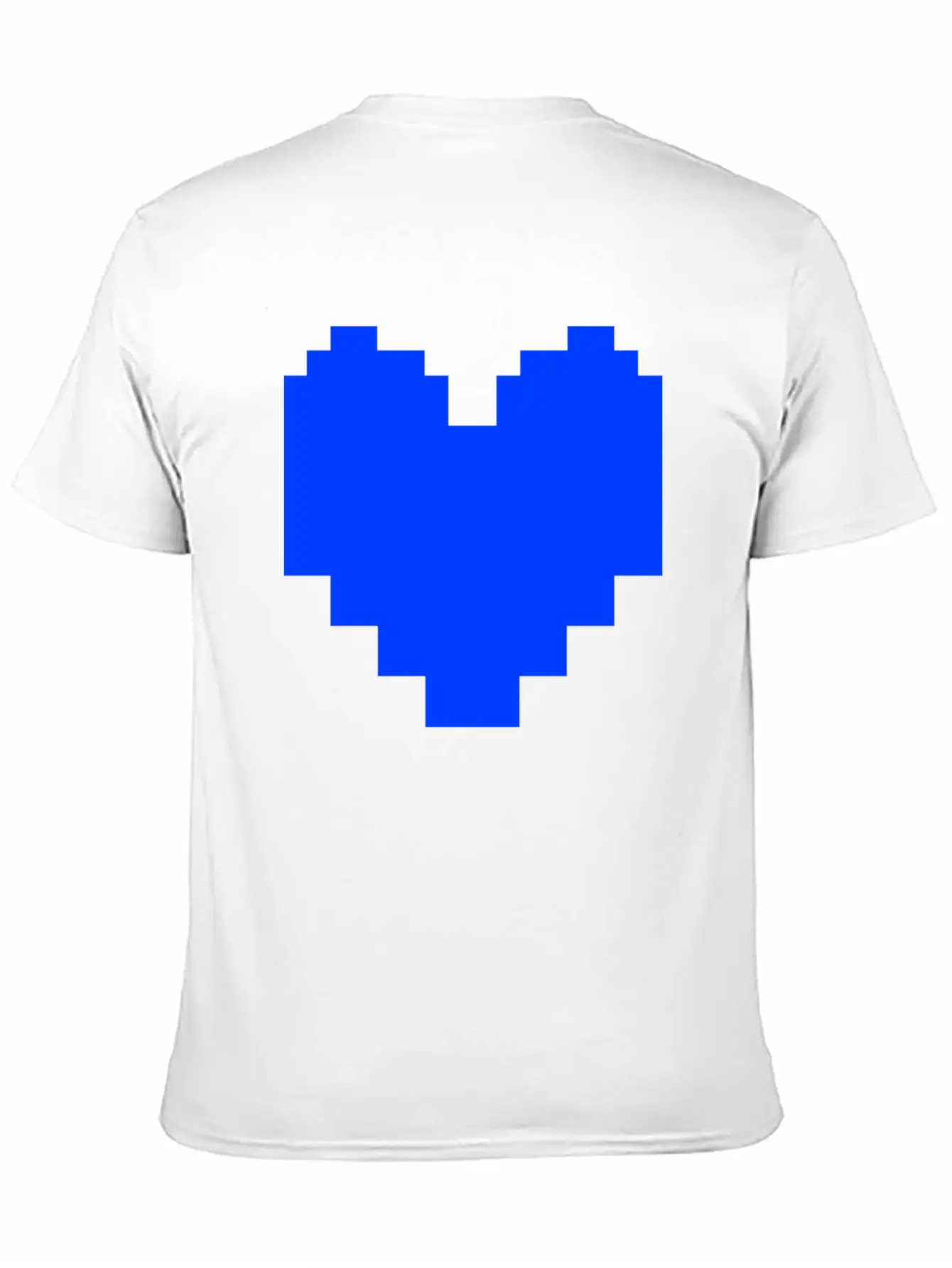 Undertale Blue Heart Pocket Basic Graphic T-Shirt – Daily Comfort In Soft Cotton
