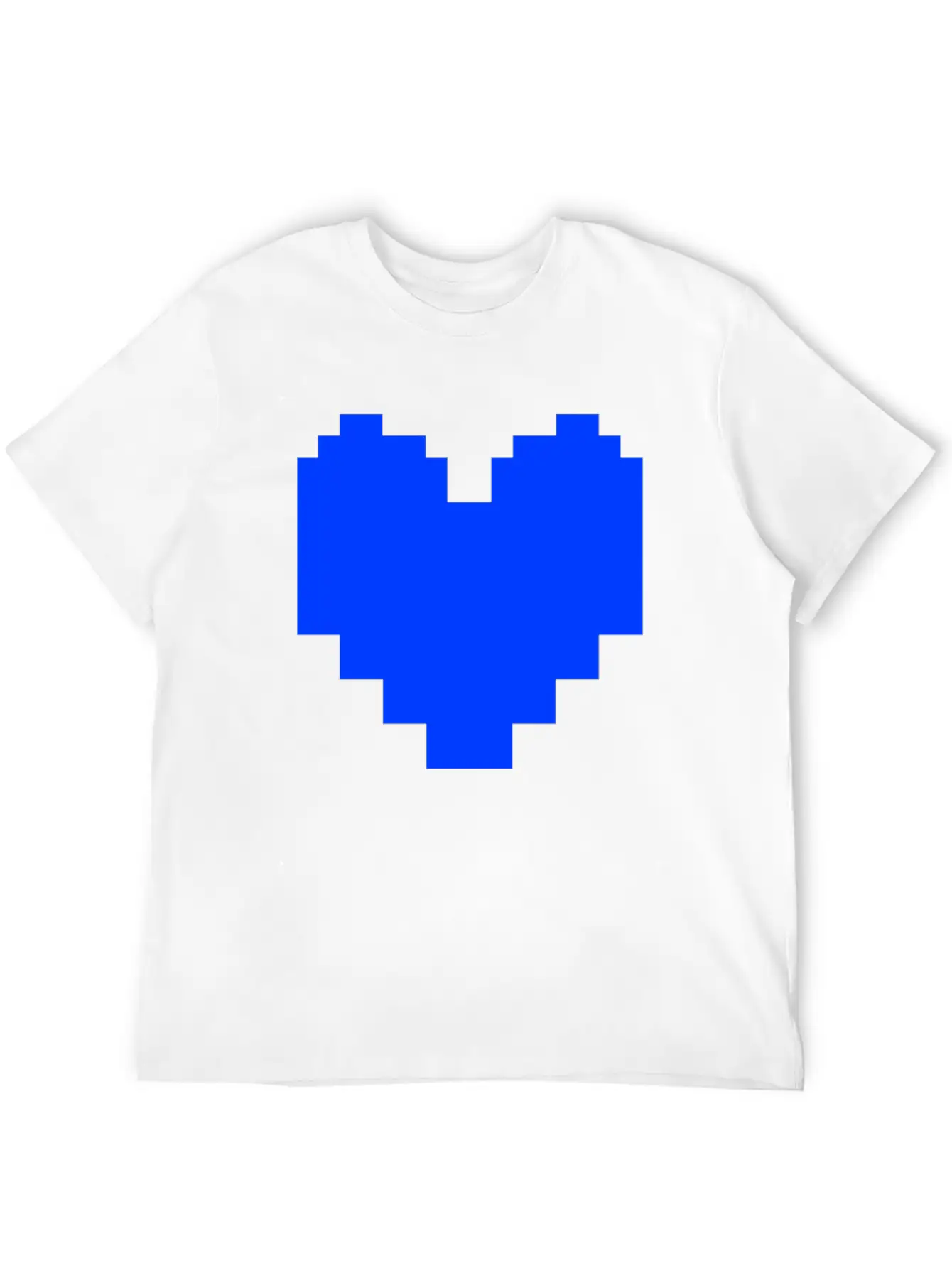 Undertale Blue Heart Pocket Basic Graphic T-Shirt – Daily Comfort In Soft Cotton