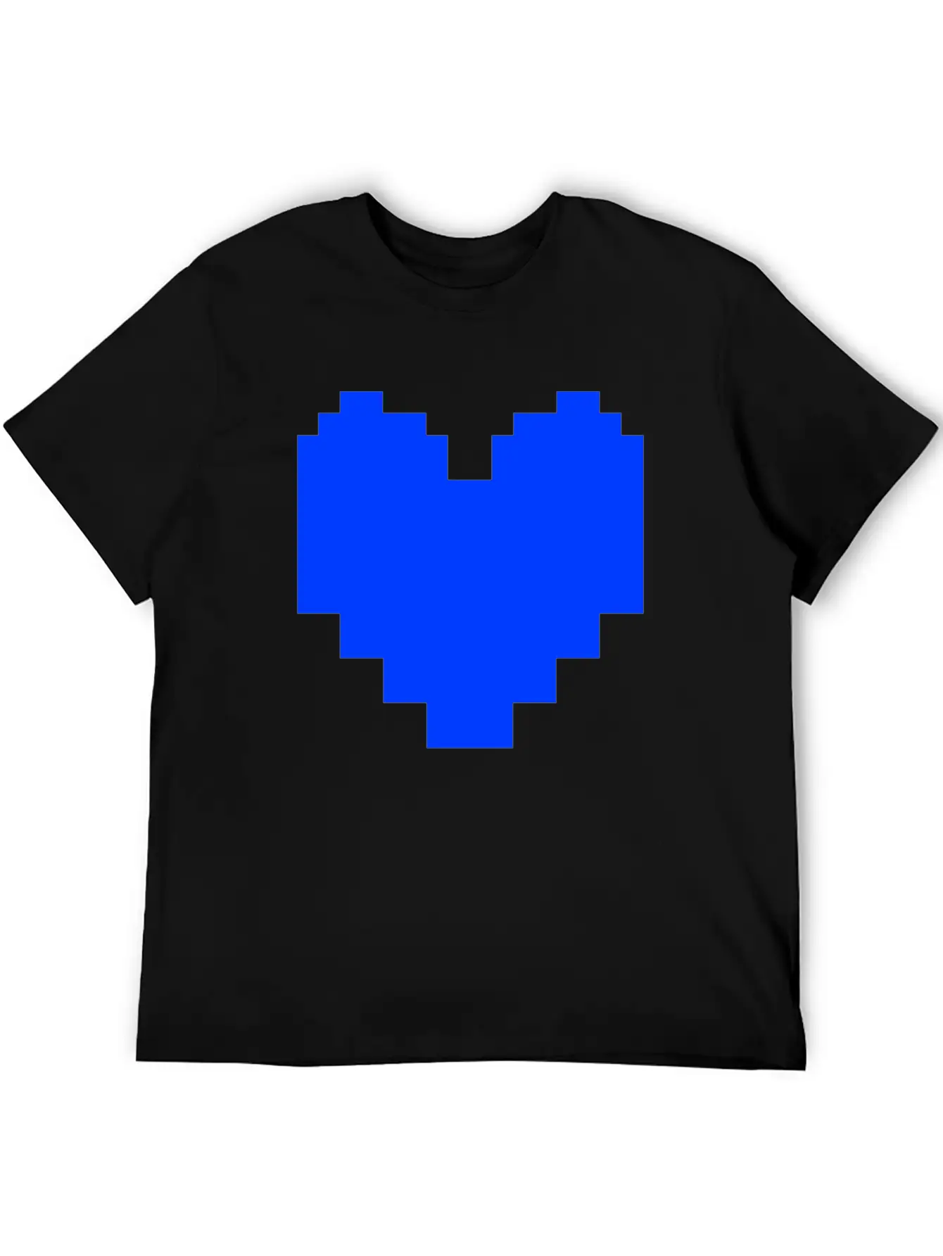 Undertale Blue Heart Pocket Basic Graphic T-Shirt – Daily Comfort In Soft Cotton