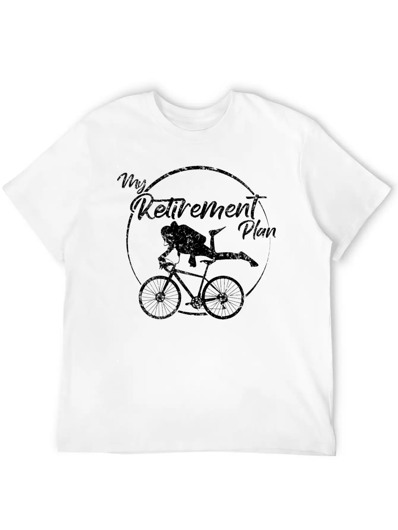 Underwater Cycling Comfortable Minimalist Graphic Tee – Summer Style Essential