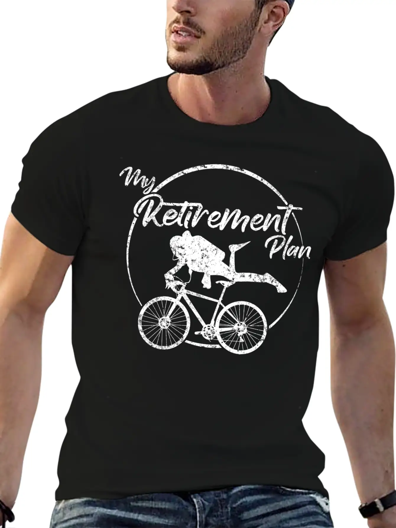 Underwater Cycling Comfortable Minimalist Graphic Tee – Summer Style Essential